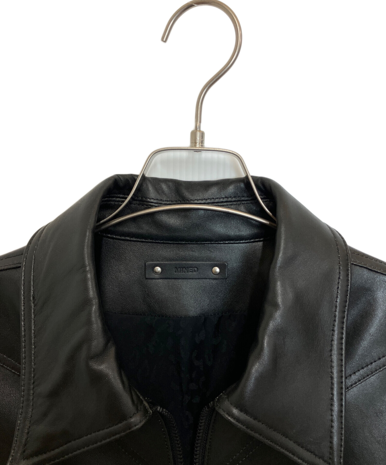 中古・古着通販】MINEDENIM (マインデニム) Sheep Leather Zipup JKT