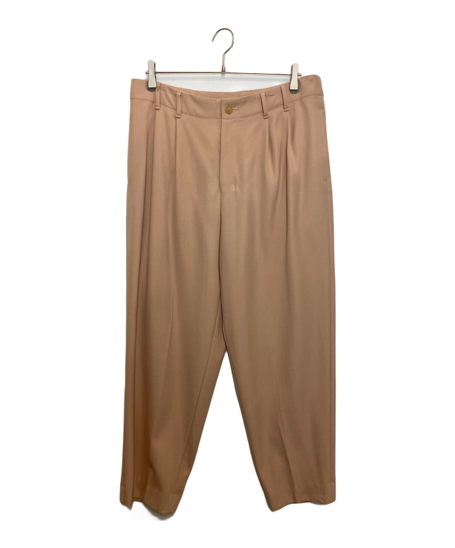 中古・古着通販】NONNOTTE (ノノット) 2 TACK WIDE TAPERED TROUSERS