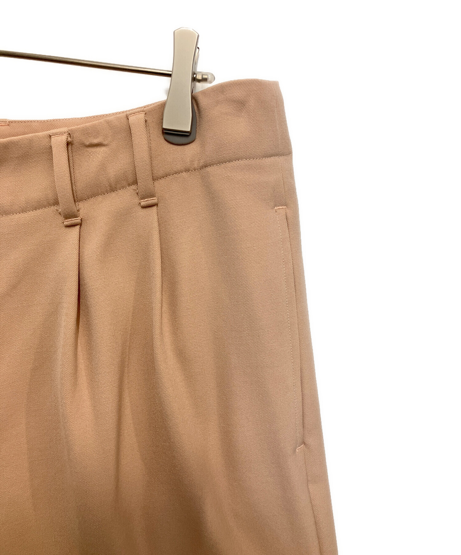 中古・古着通販】NONNOTTE (ノノット) 2 TACK WIDE TAPERED TROUSERS