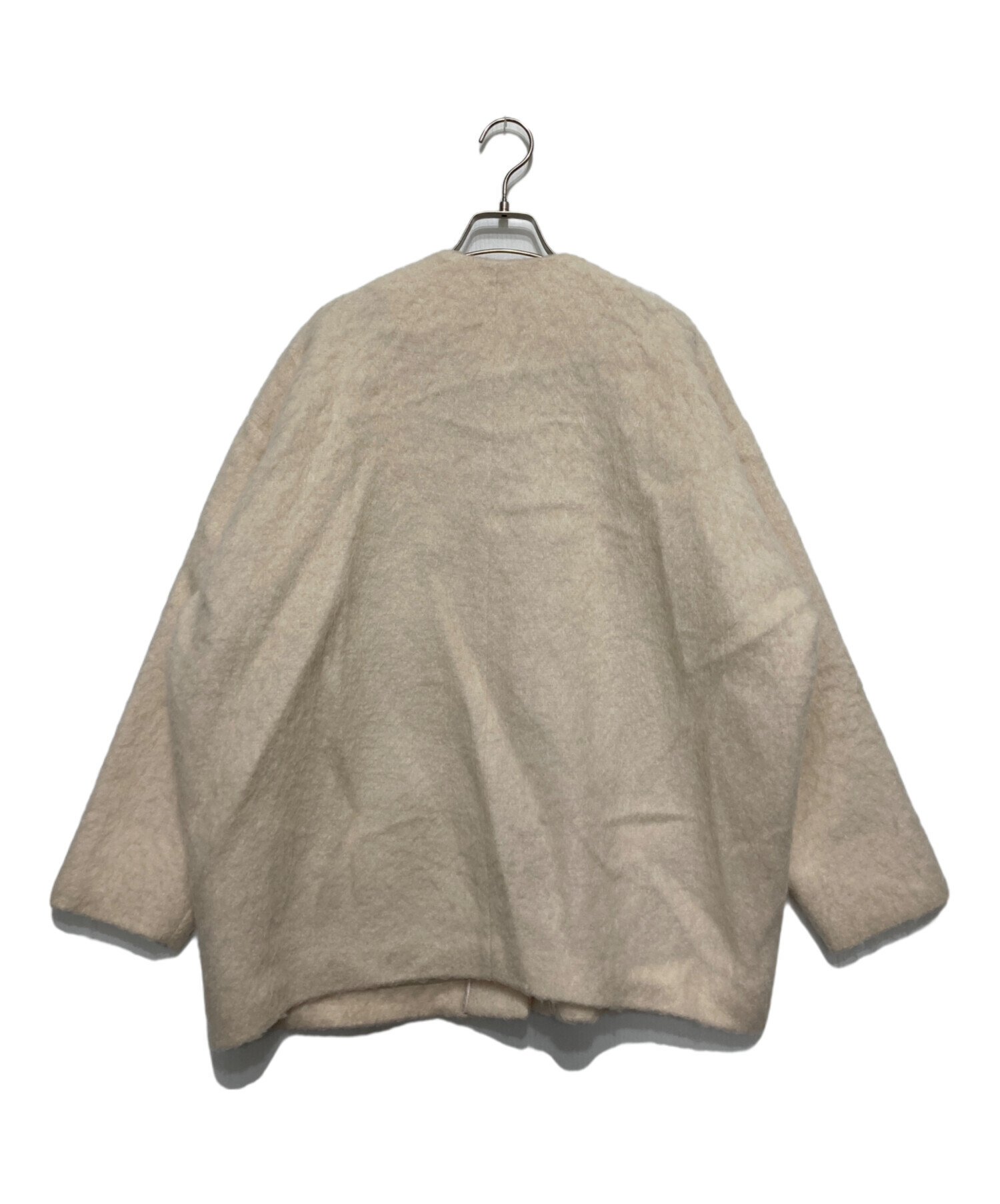 中古・古着通販】yori (ヨリ) ウールモヘアシャギージャケット