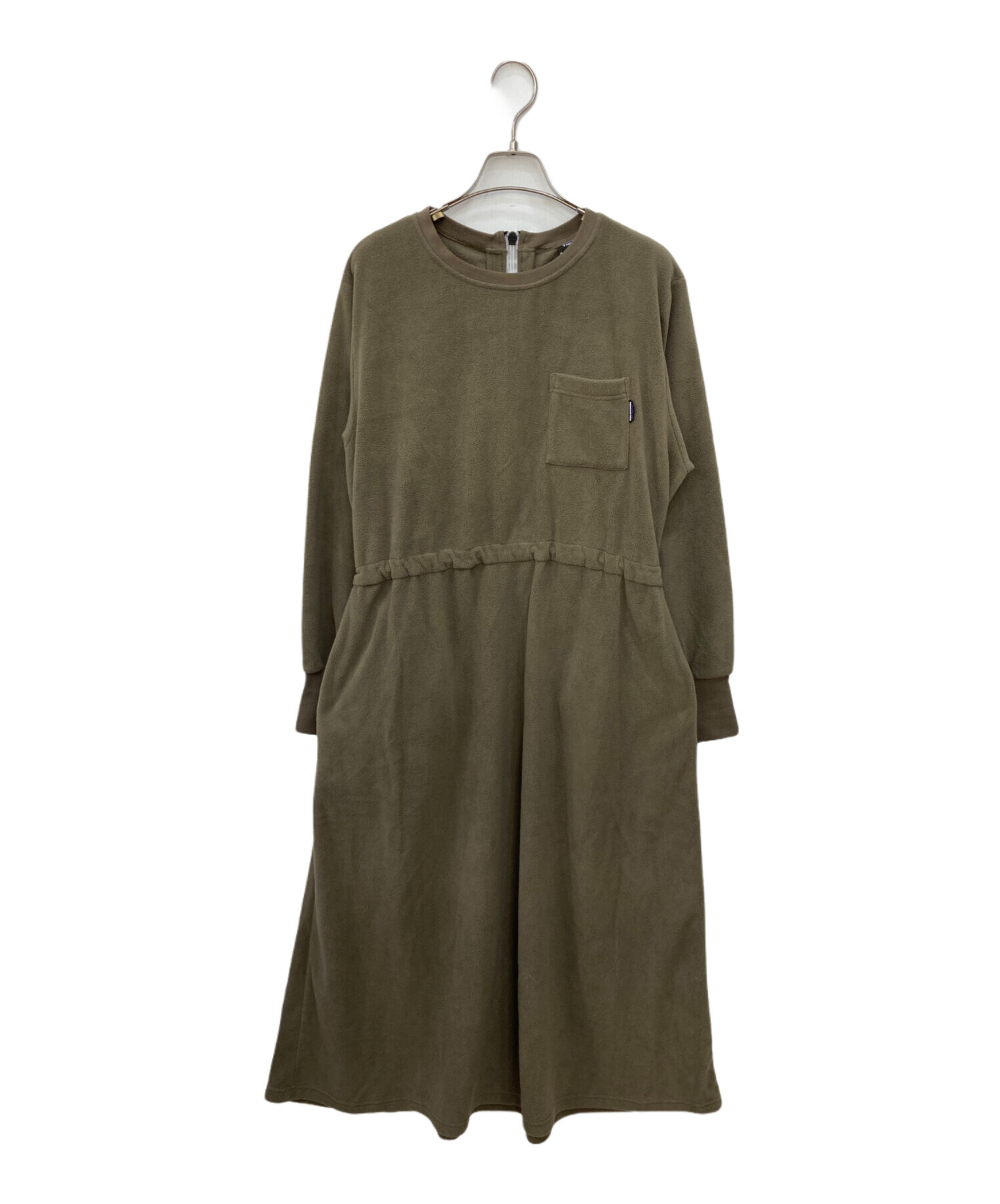 新品【サウザンドマイル×フリークスストア】フリースドロストワンピース　コラボ　緑 中古・古着通販】Thousand Mile (サウザンドマイル) FREAK'S STORE