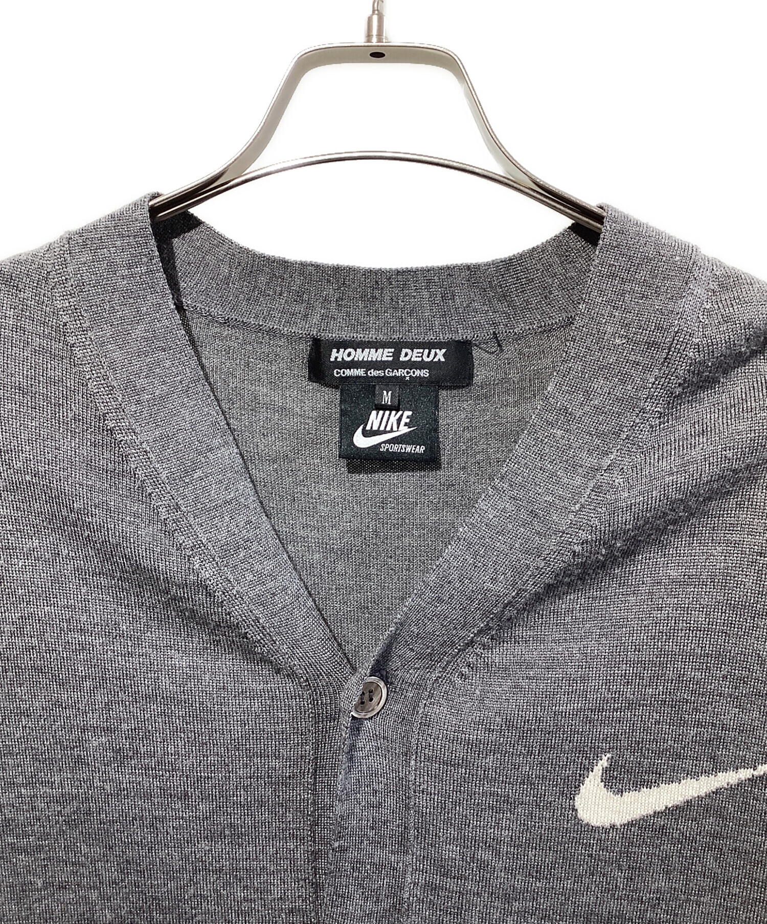 NIKE×COMME des GARÇONS カーディガン 中古・古着通販】COMME des GARCONS HOMME DEUX (コムデギャルソン