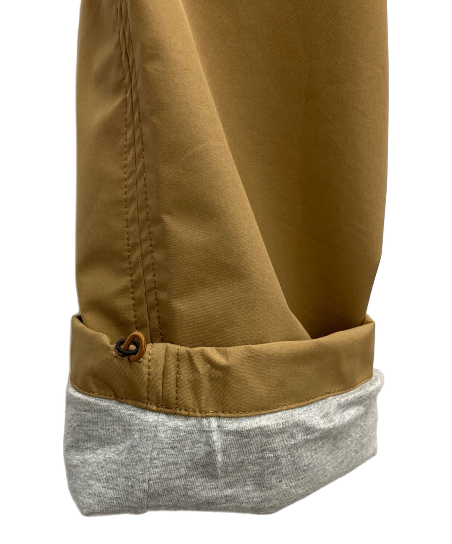 希少 nonnative レイニングチャンプ ゴアテックスパンツ ベージュ 2 秋の週末セットアップ】ゴアテックス素材とスウェット生地、どっちも