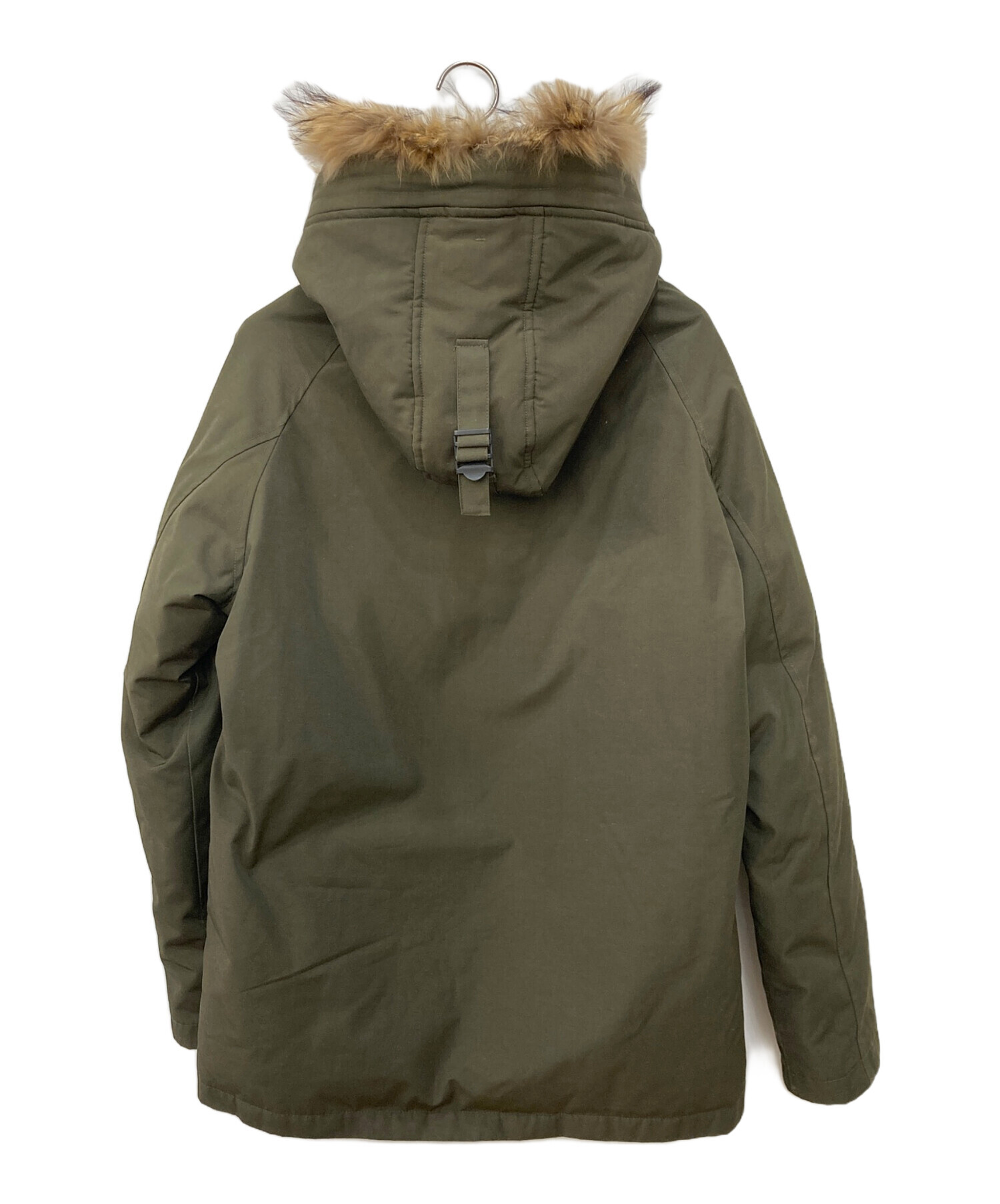 中古・古着通販】Schott (ショット) ダウンジャケット カーキ サイズ:M 