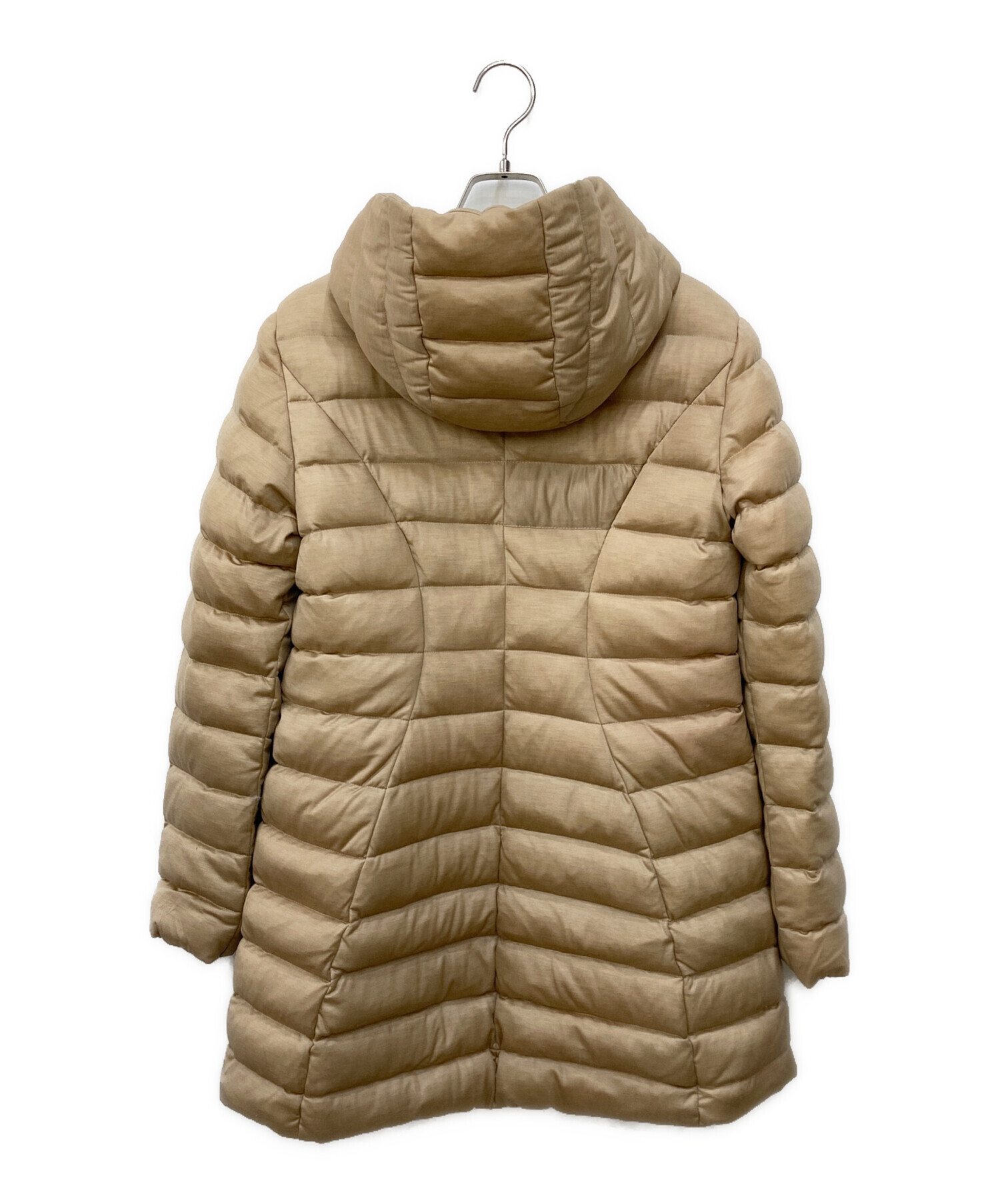 MaxMara studio ダウンJK ベージュ 中古・古着通販】MAX MARA STUDIO (マックスマーラ ストゥディオ