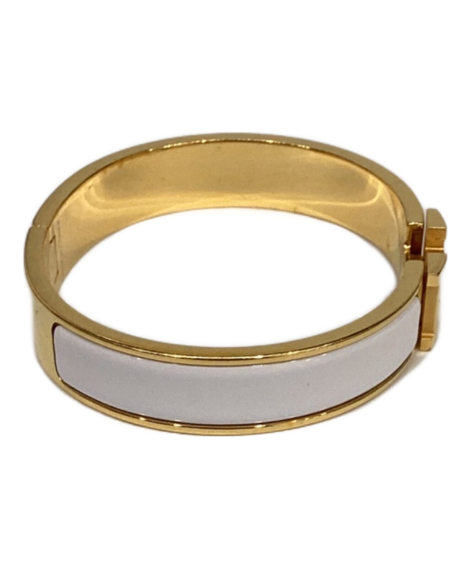 中古・古着通販】HERMES (エルメス) クリッククラック PM バングル