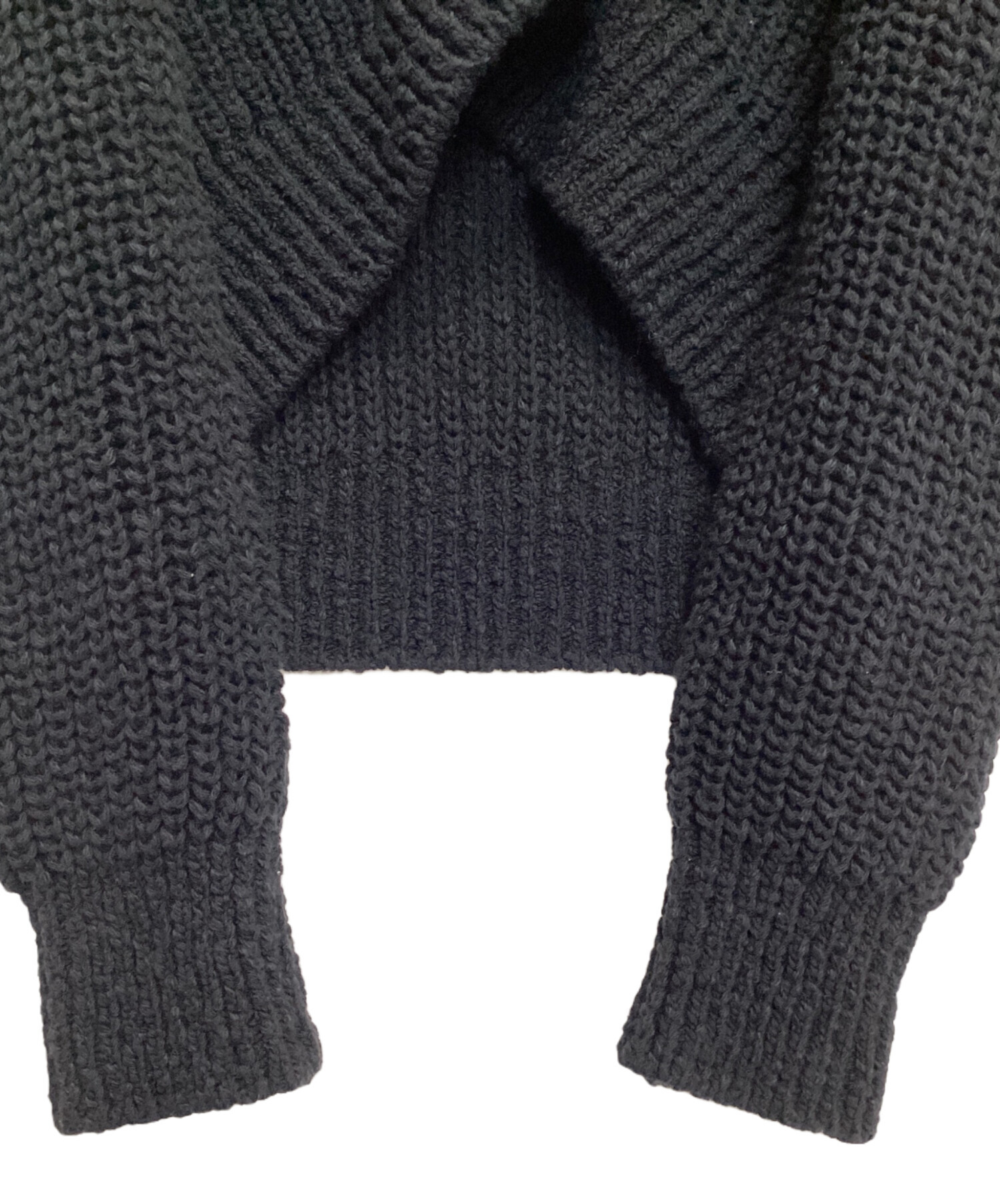 中古・古着通販】LEMAIRE (ルメール) Chunky Cardigan ブラック サイズ