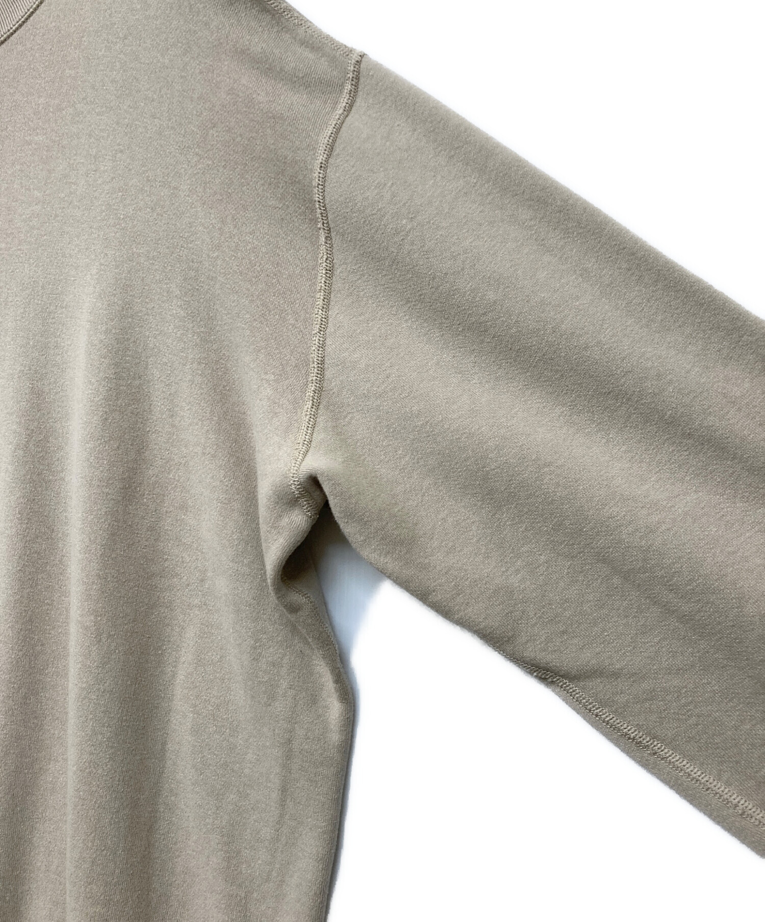 LOOPWHEELER ライトツリウラケ スウェット　ベージュ　ループウィラー 中古・古着通販】LOOPWHEELER (ループウィラー) ライトツリ