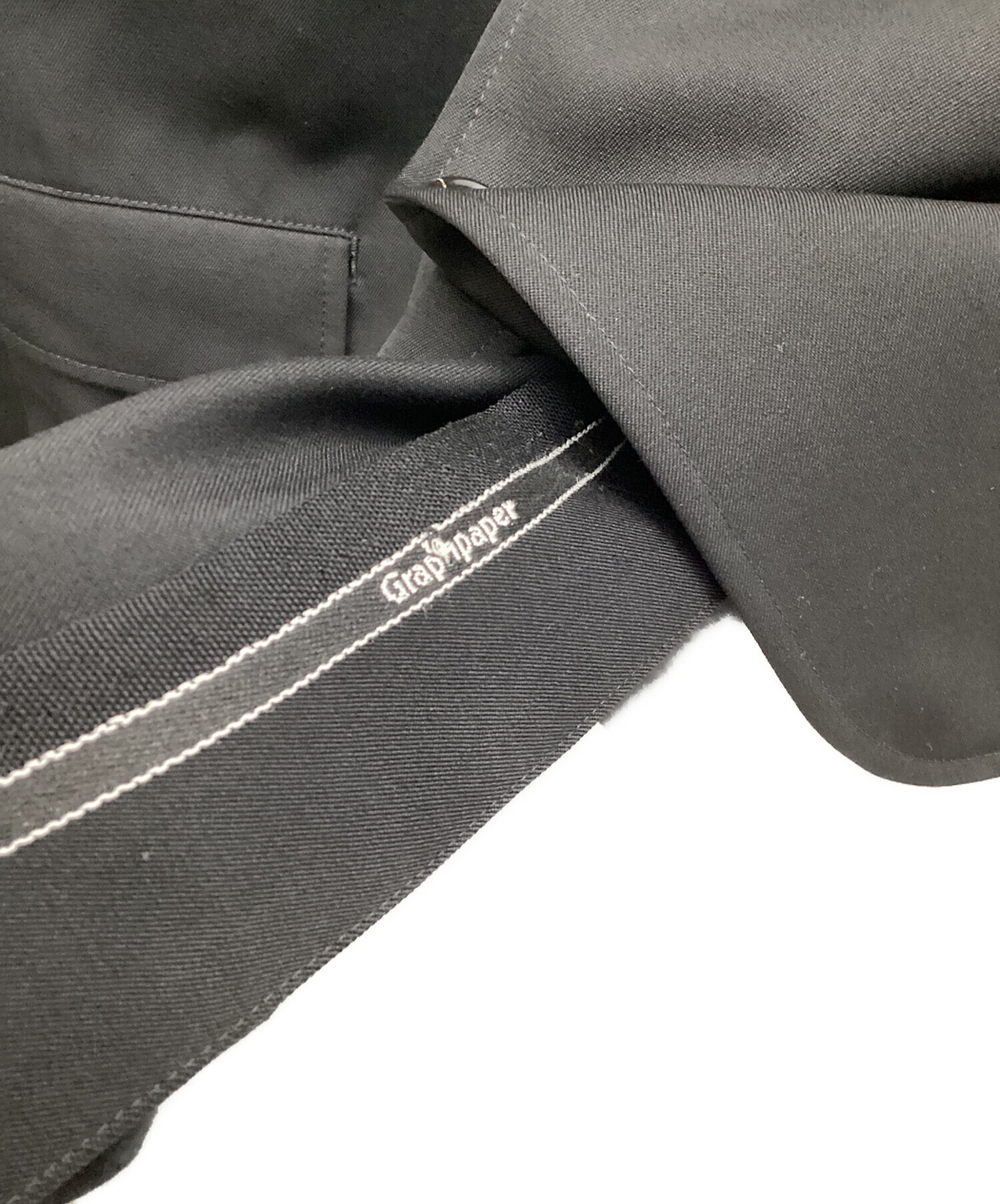 【未使用】グラフペーパー テーラードジャケット ウール メンズ 1 ブラック 2025年最新】Graphpaper メンズ テーラードジャケットの人気