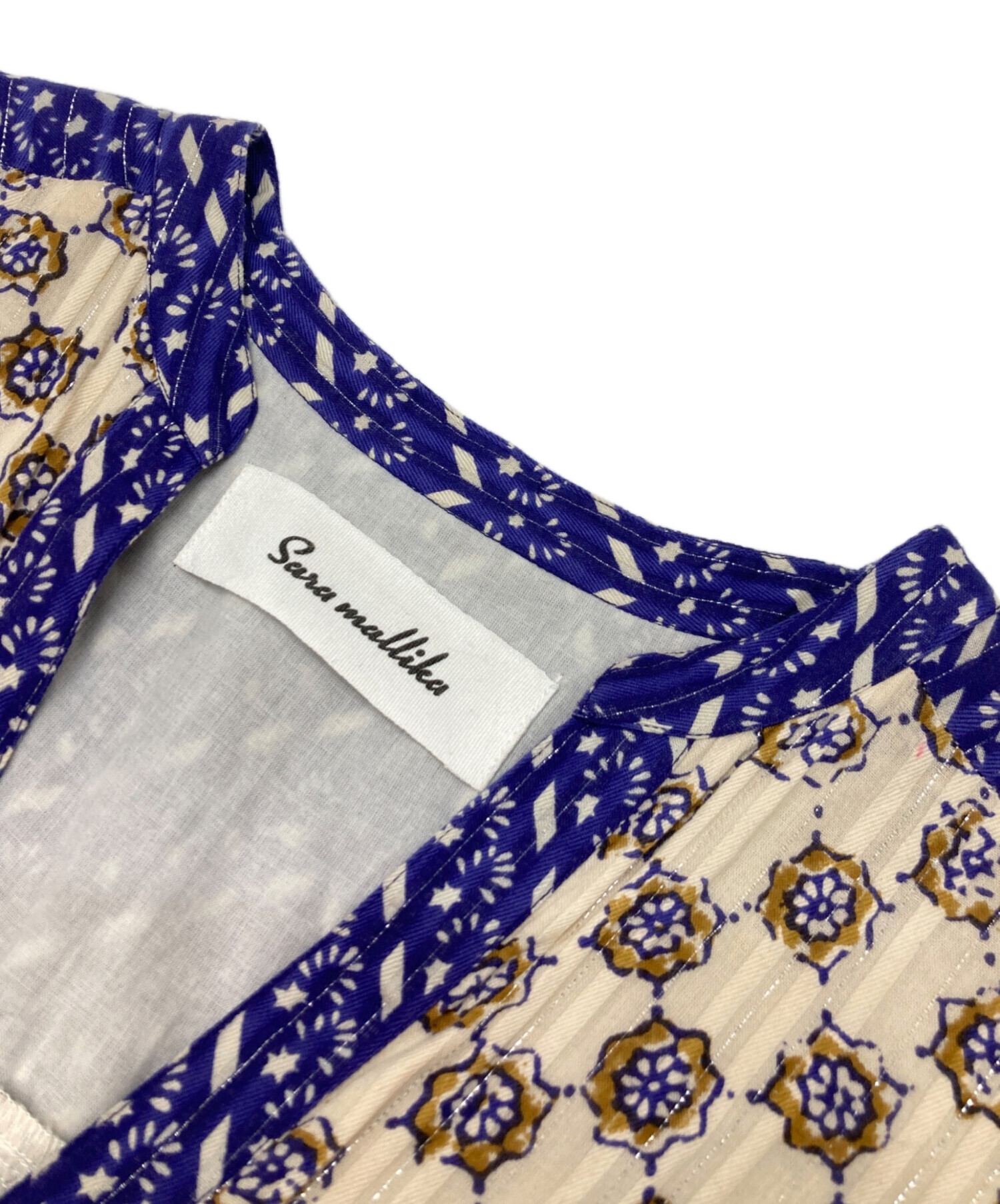 中古・古着通販】sara mallika (サラマリカ) COTTON KIKA ETHNIC PRINT 