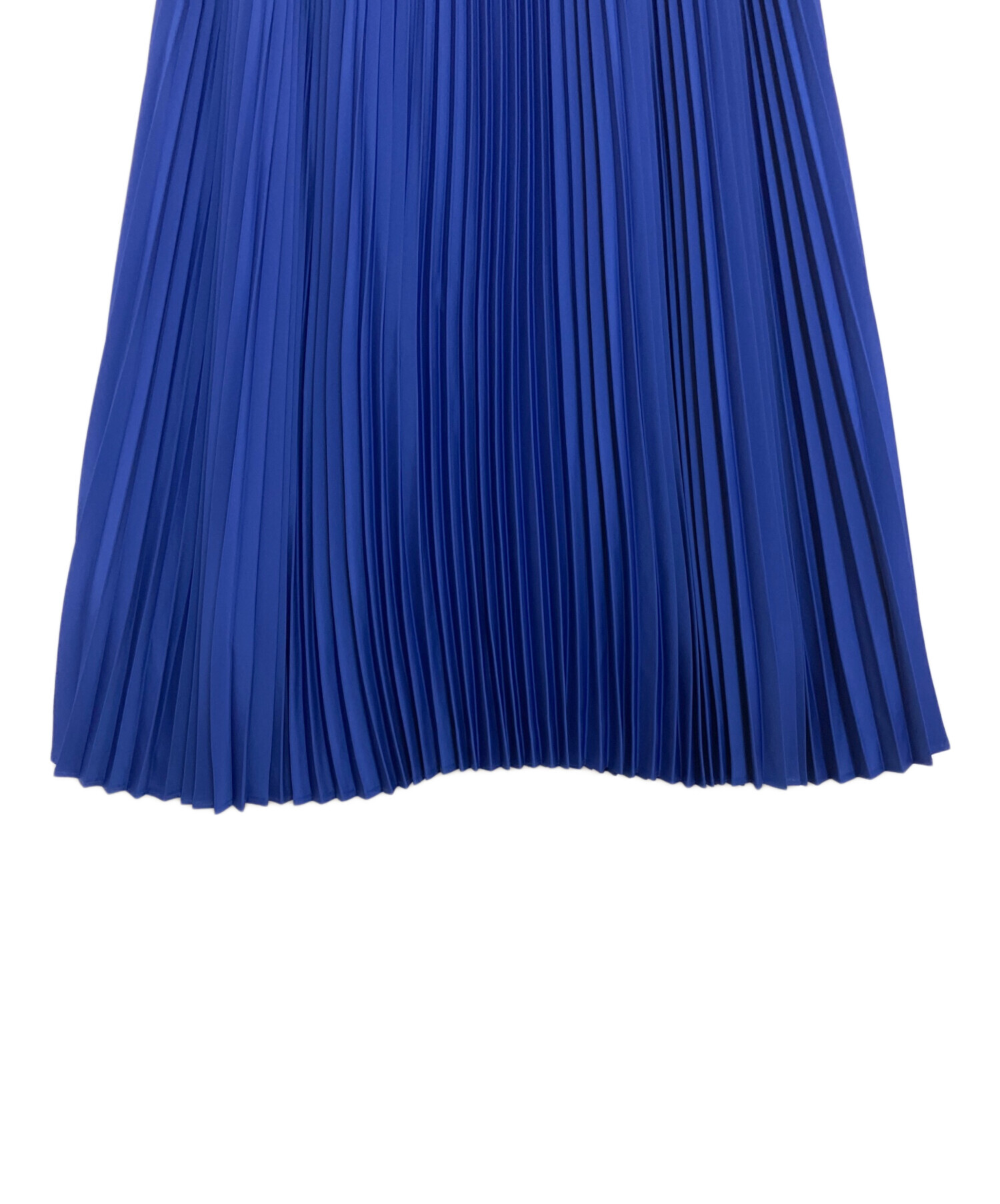 中古・古着通販】HYKE (ハイク) プリーツスカート ブルー サイズ:2