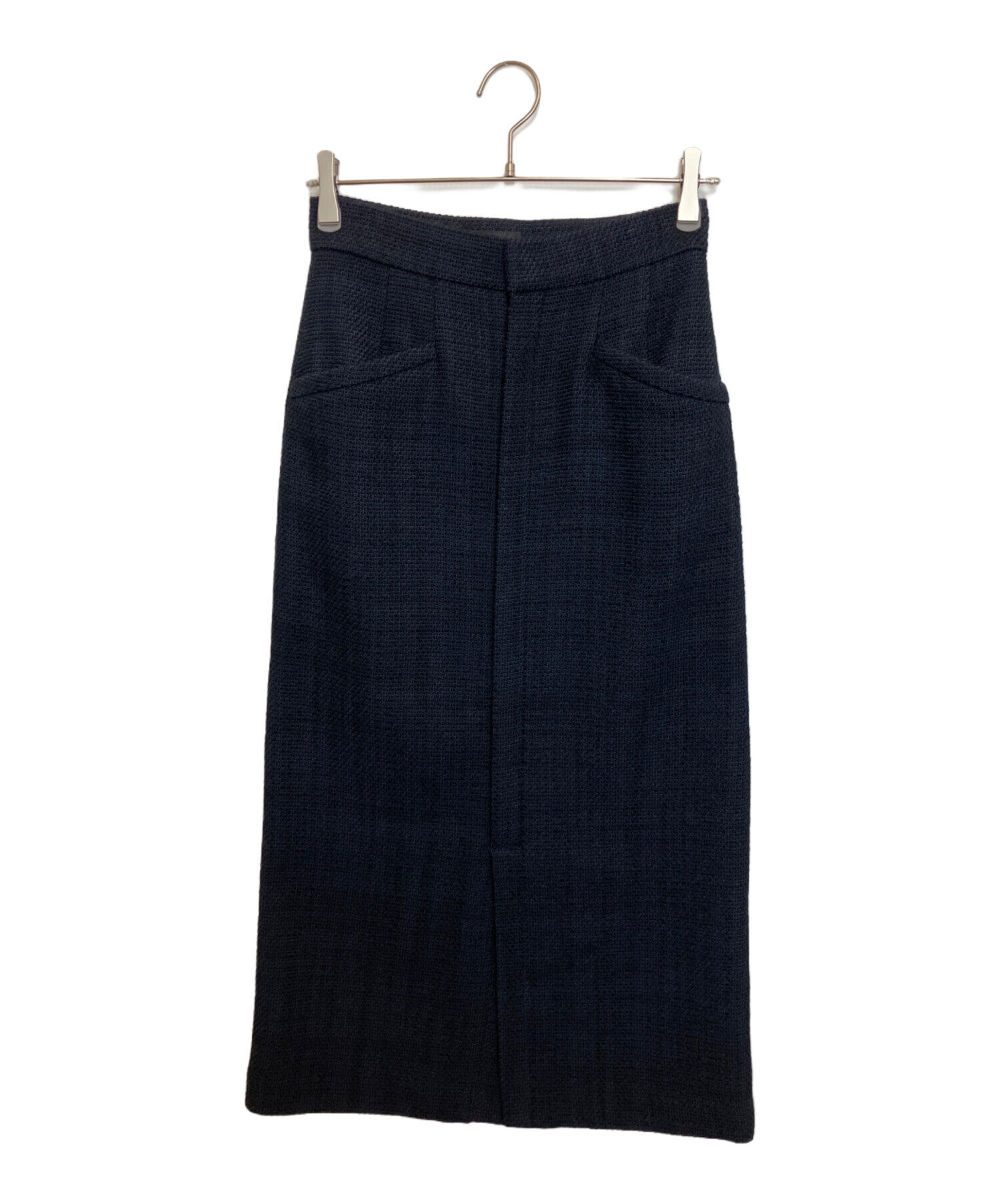 2023AW ブレンヘイム　プレーンツイードロングタイトスカート 　エムプルミエ 2023AW ブレンヘイム プレーンツイードロングタイトスカート