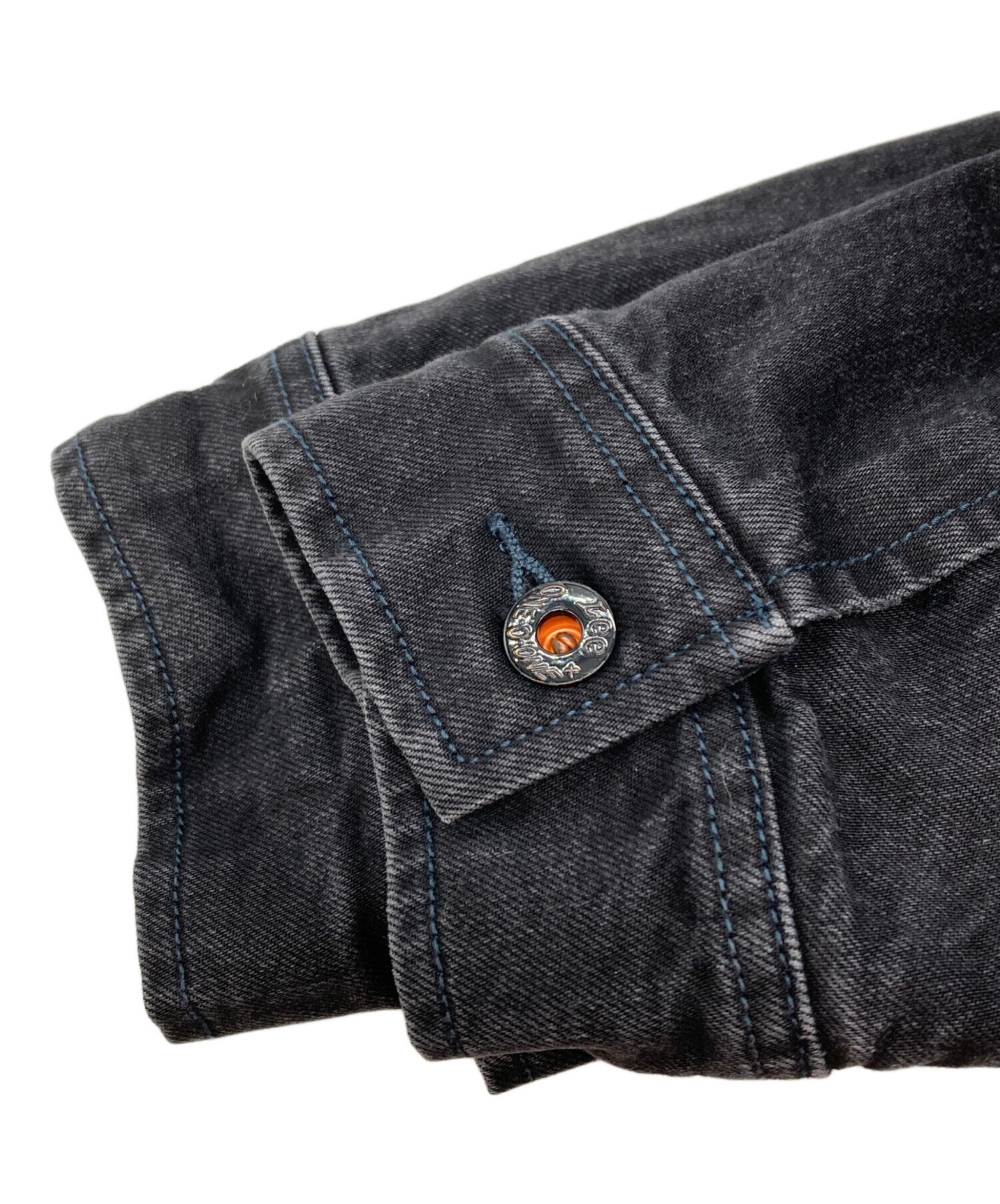 中古・古着通販】LEE (リー) 101＋ブラックデニムボアジャケット