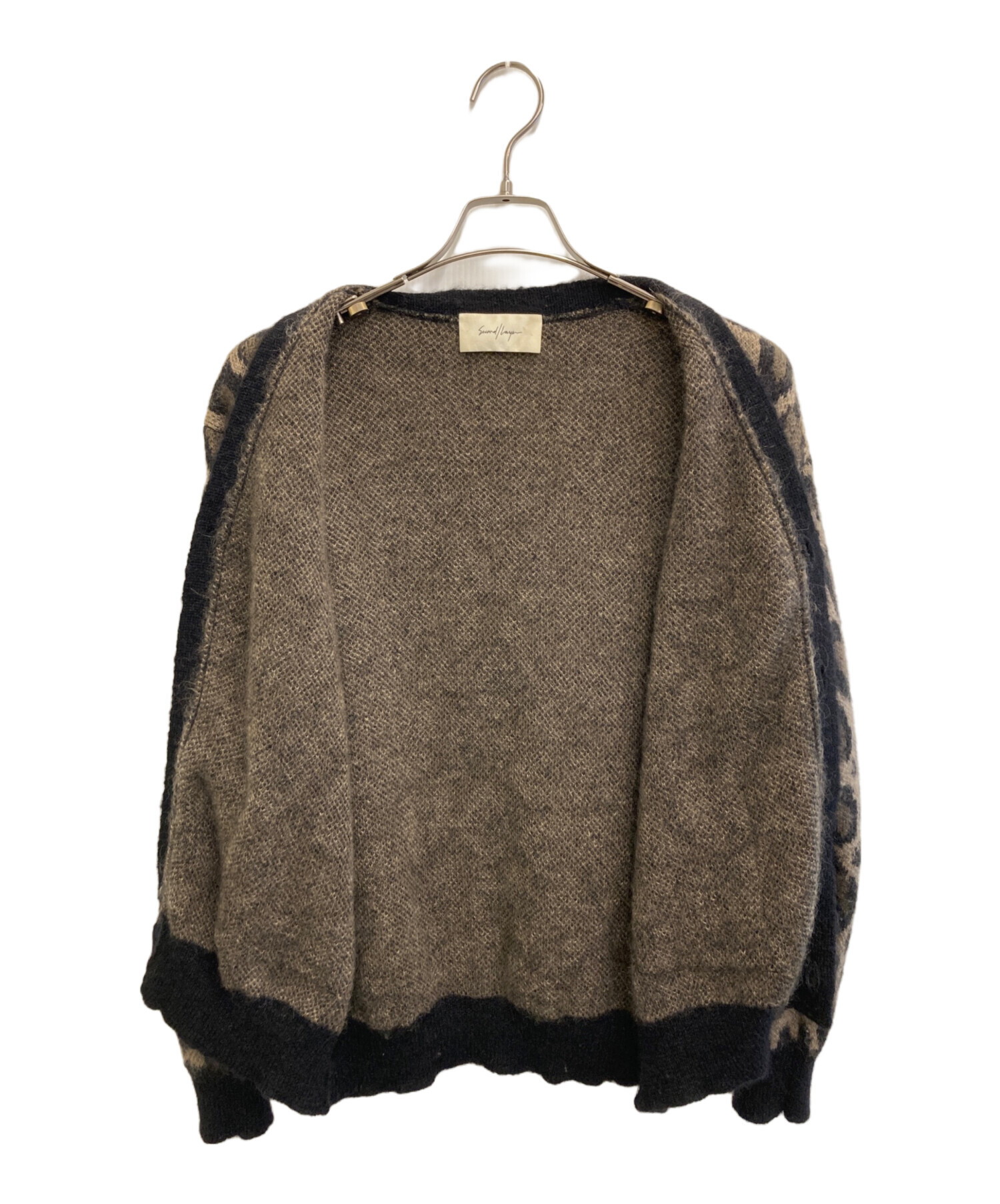 中古・古着通販】SECOND/LAYER (セカンドレイヤー) モヘアカーディガン