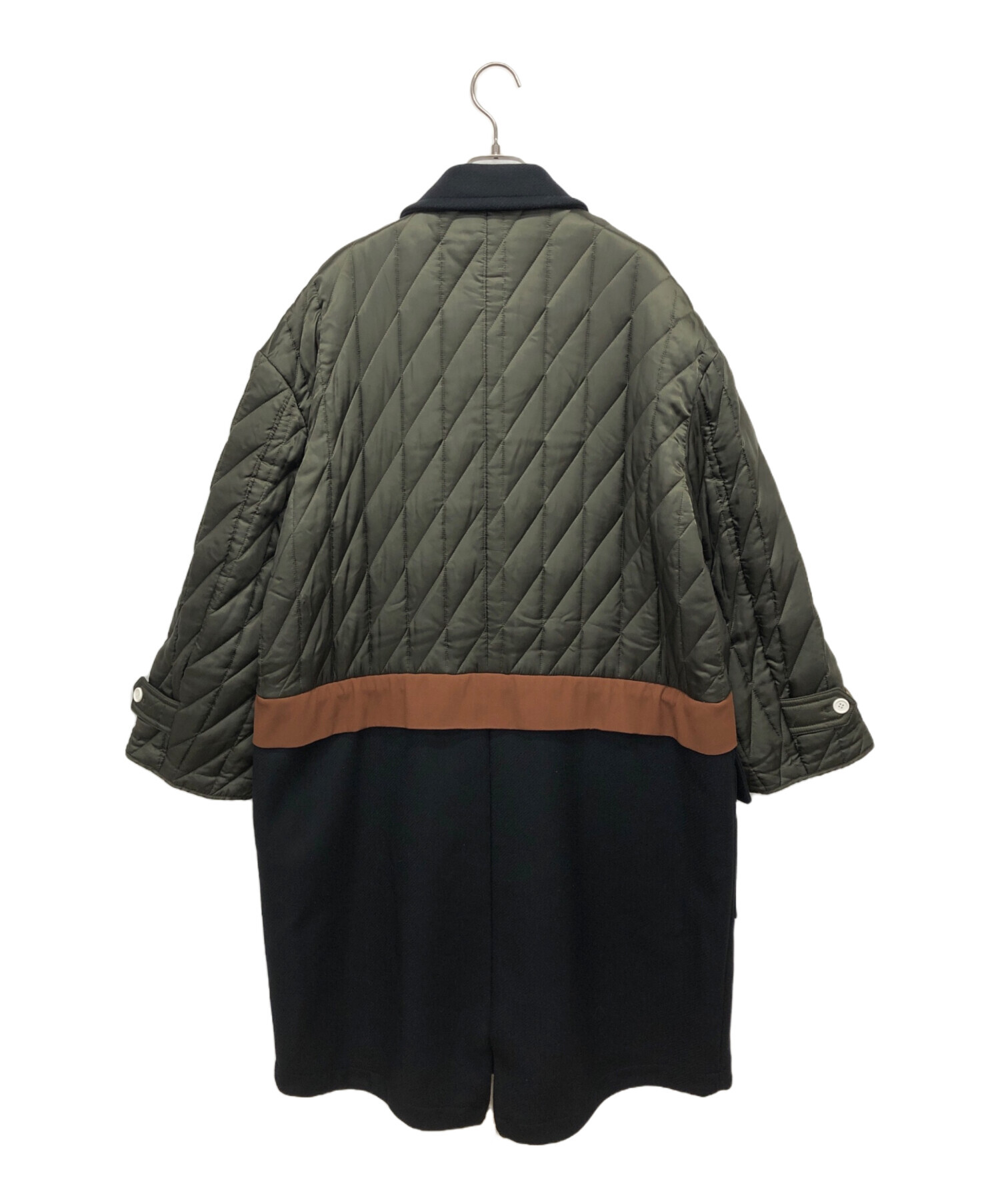 中古・古着通販】Plan C (プランシー) キルティングパネル コート 