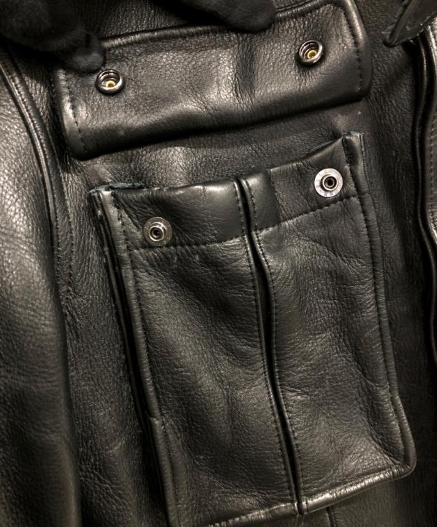 ジュンハシモト レザージャケット レザー切り替え 1st型 LEATHER MA-1 | junhashimoto（ジュンハシモト）Official webshop
