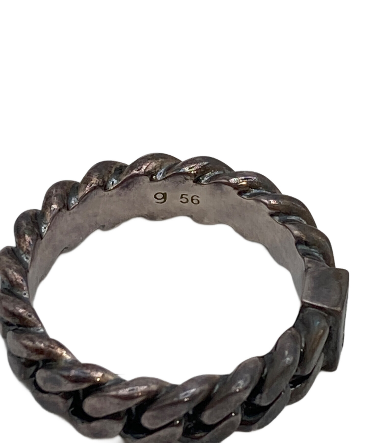中古・古着通販】TOM WOOD (トムウッド) Chain ring slim spinel