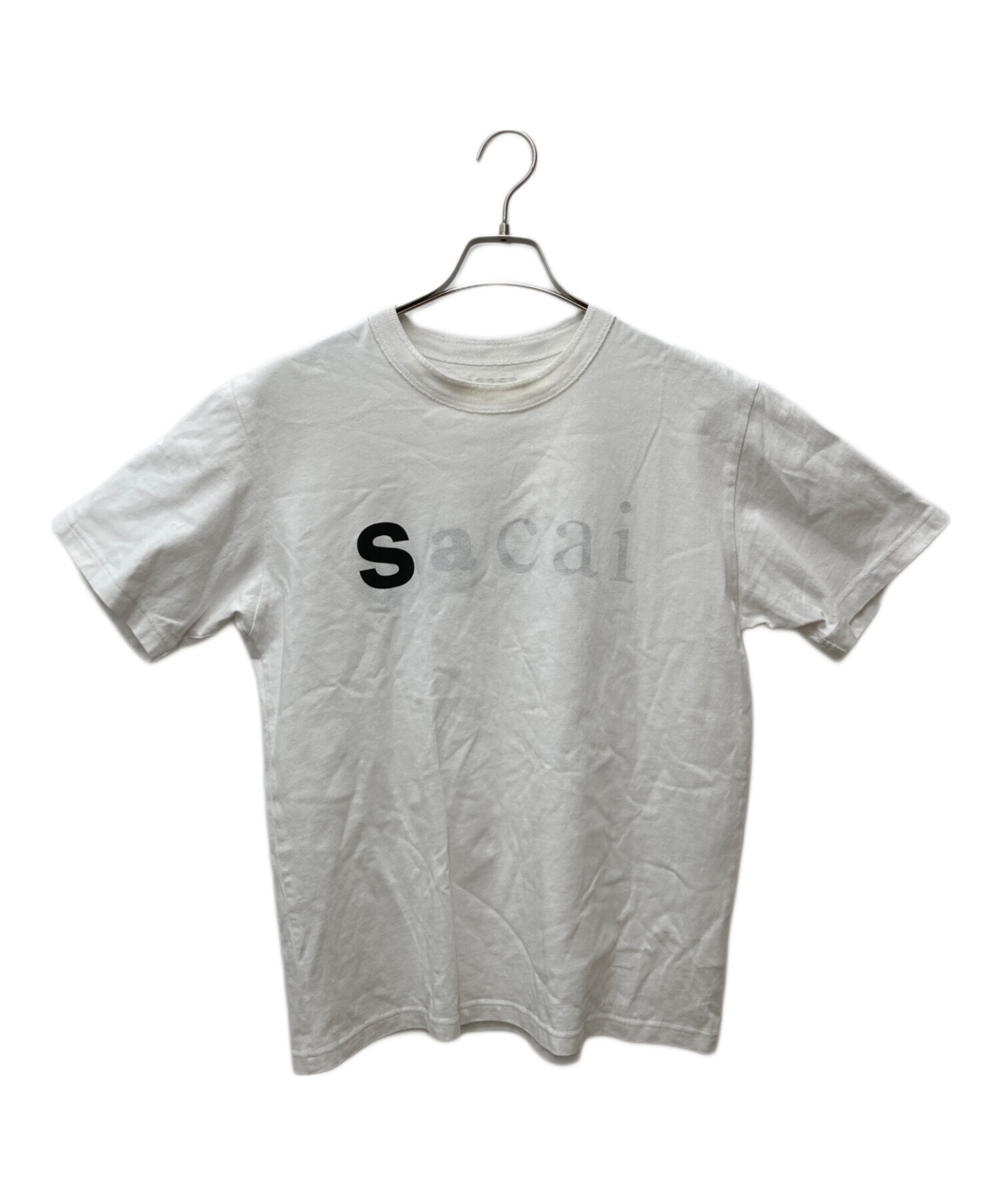 中古・古着通販】sacai (サカイ) Tシャツ 22-0353S ホワイト サイズ:2 