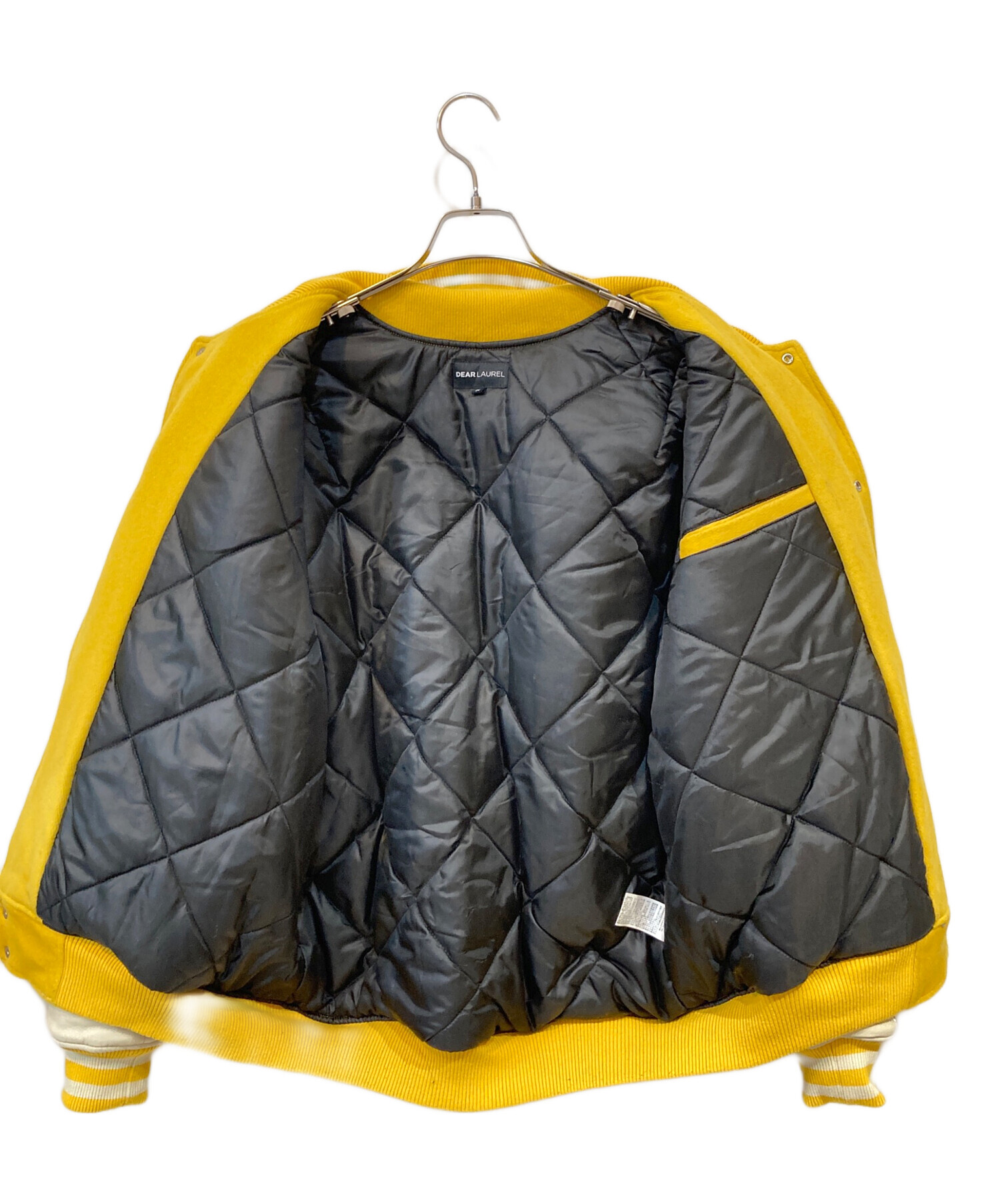 中古・古着通販】DEAR LAUREL (ディアローレル) スタジャン イエロー