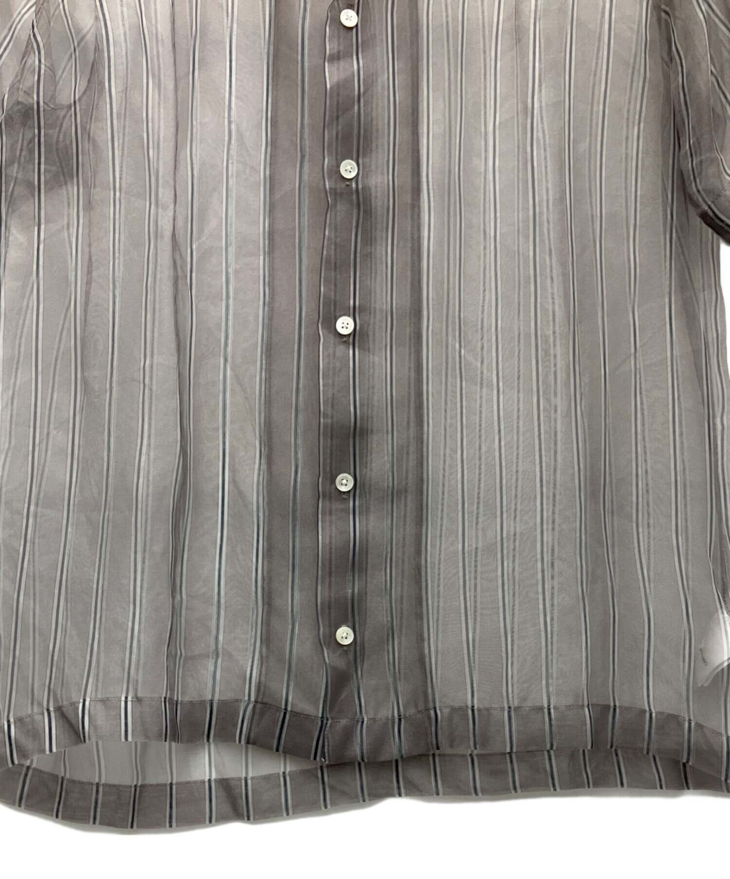 中古・古着通販】CMMN SWDN (コモンスウェーデン) シルクストライプ