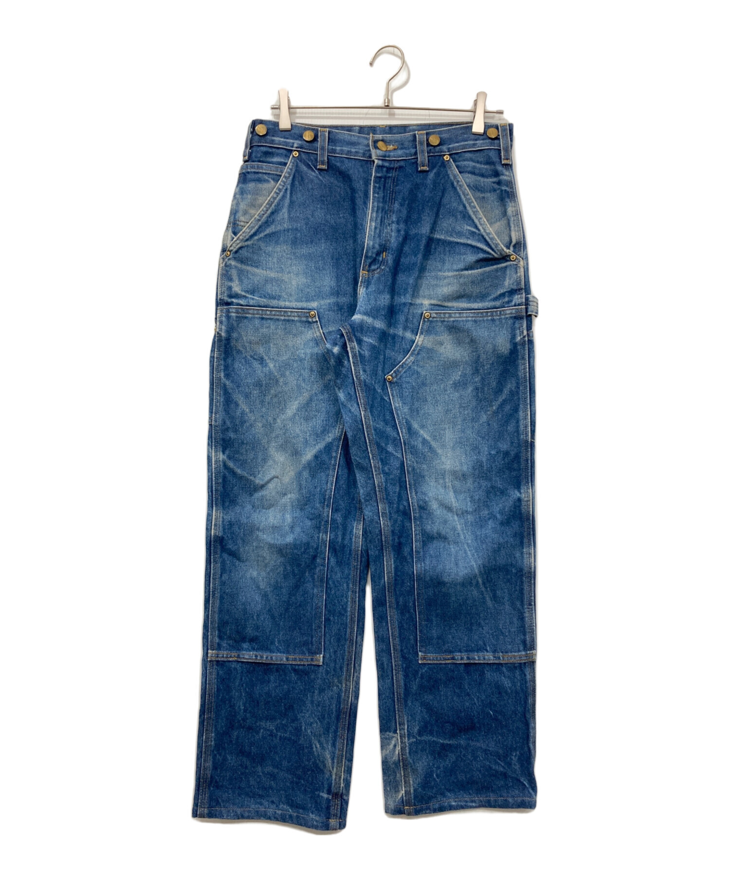 中古・古着通販】CarHartt (カーハート) ダブルニーデニムペインター