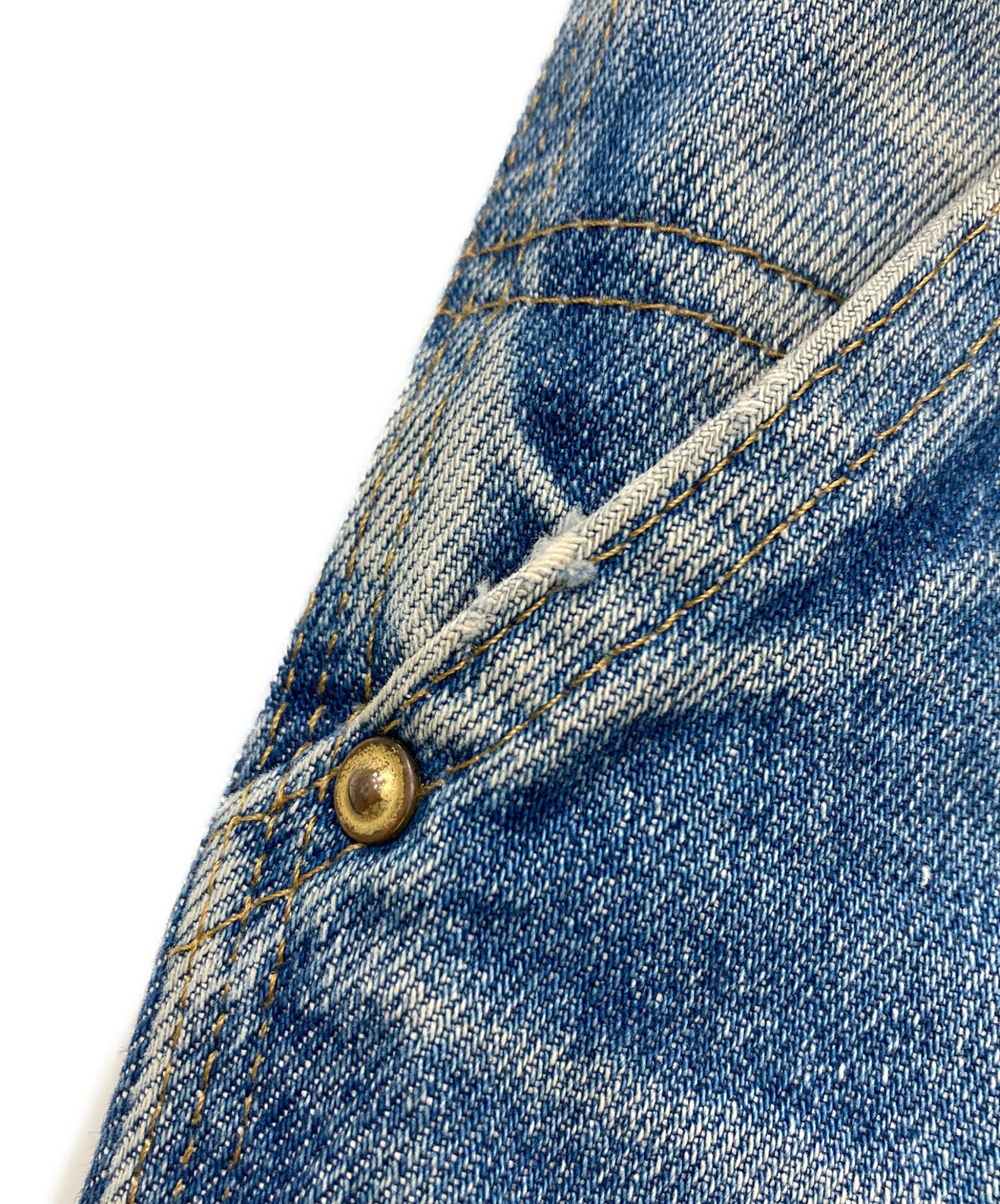中古・古着通販】CarHartt (カーハート) ダブルニーデニムペインター