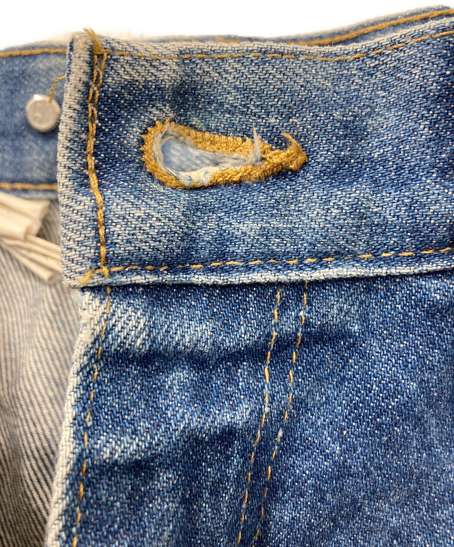 中古・古着通販】CarHartt (カーハート) ダブルニーデニムペインター