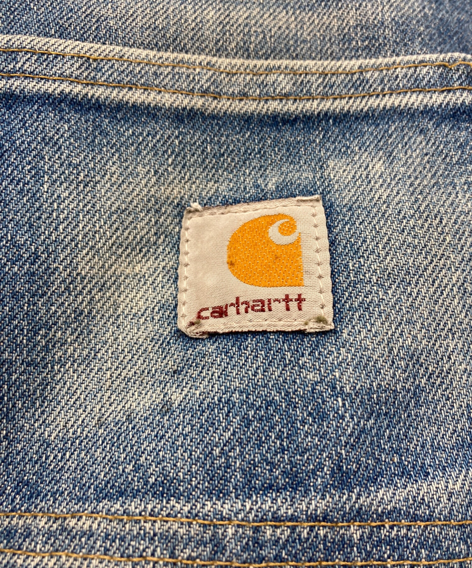 中古・古着通販】CarHartt (カーハート) ダブルニーデニムペインター