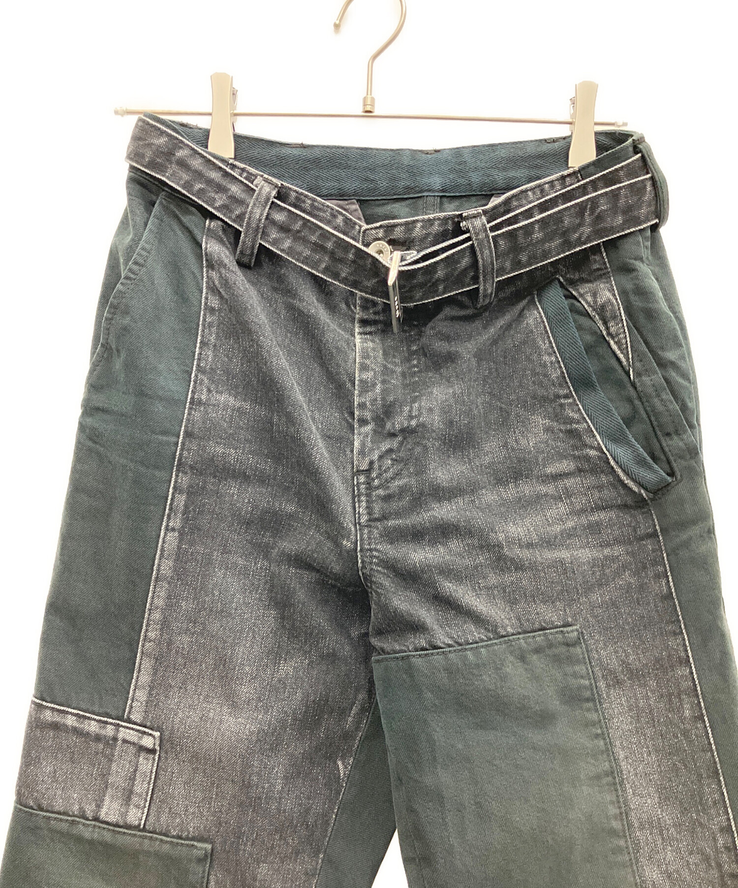 中古・古着通販】sacai (サカイ) Patch Work Denim Pants