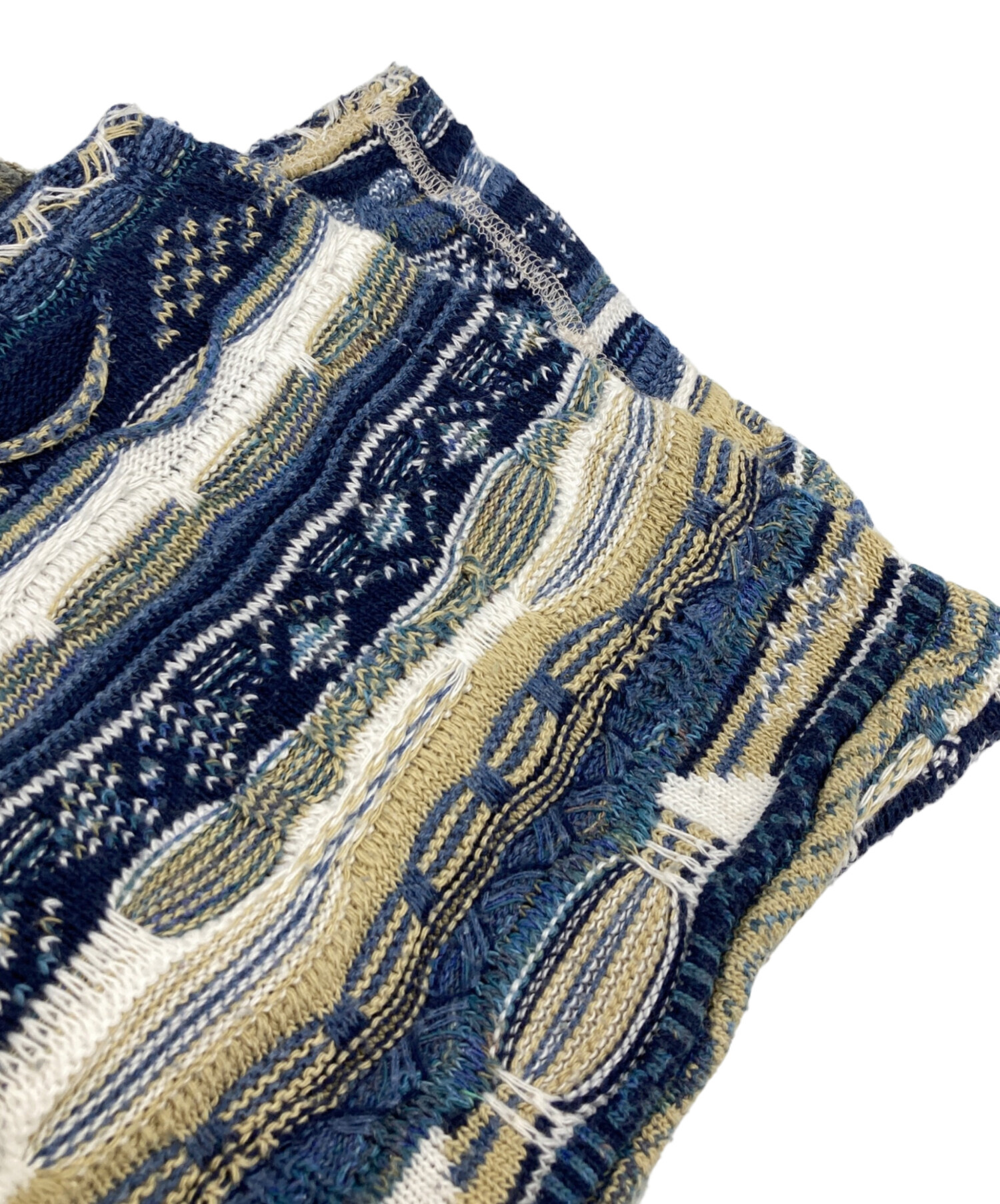 中古・古着通販】77circa (ナナナナサーカ) リメイク3Dニットスカート