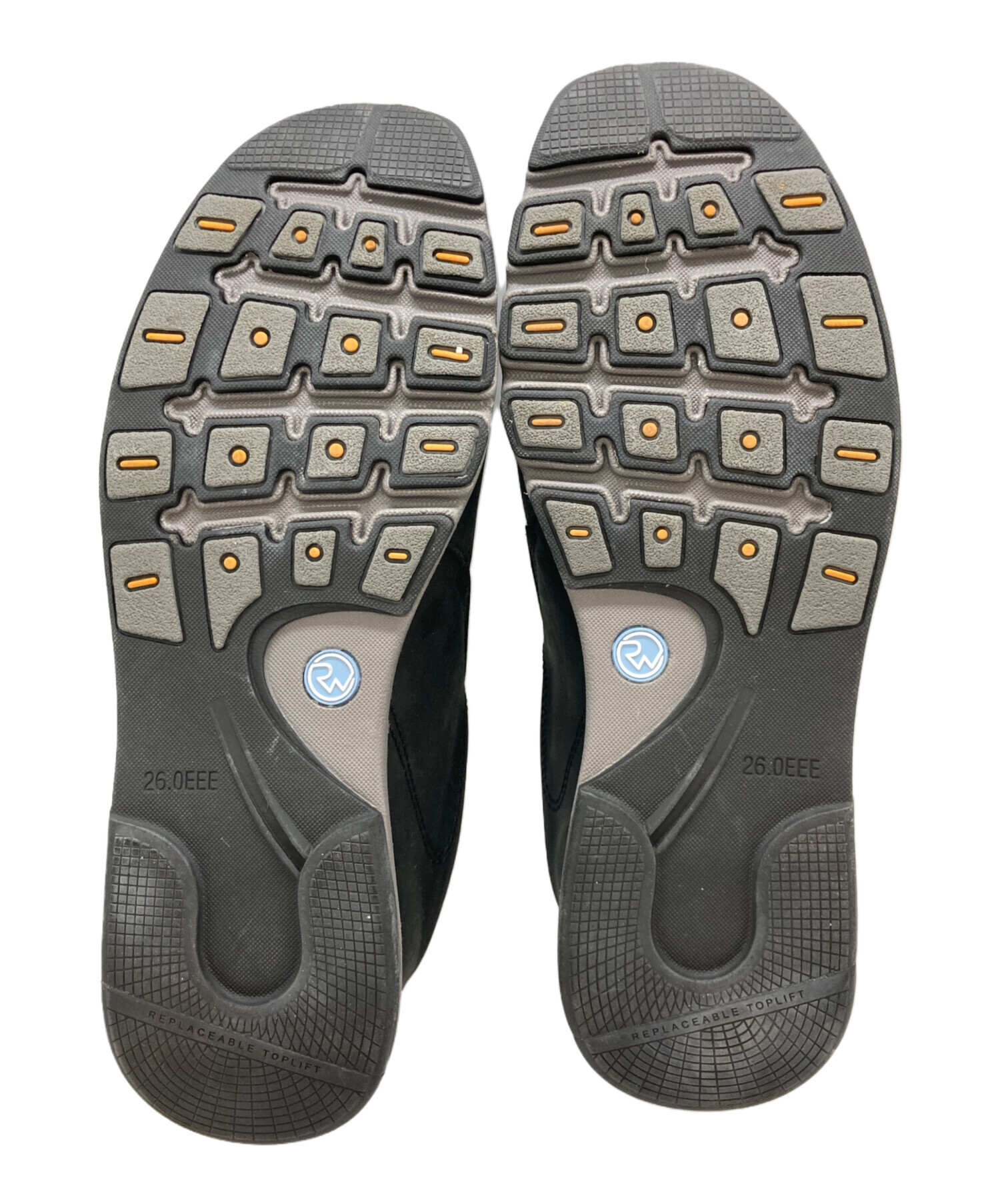 【未使用品】REGAL WALKER リーガルウォーカー　26.0 ブラック 中古・古着通販】REGAL Walker (リーガルウォーカー) モックシューズ