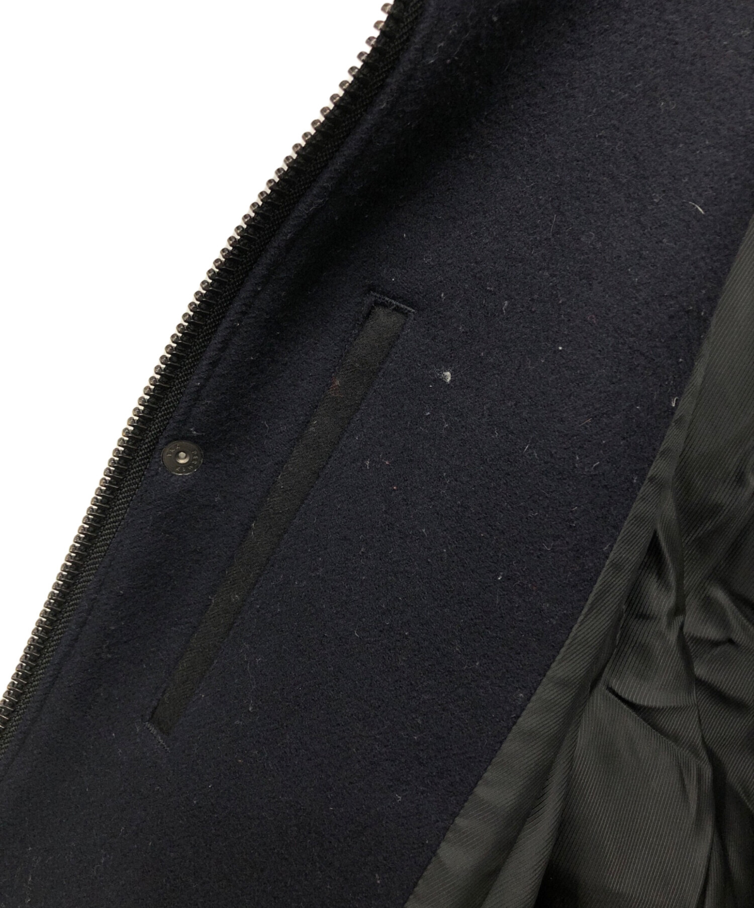 中古・古着通販】THE RERACS (ザ リラクス) ウールフーデッドコート