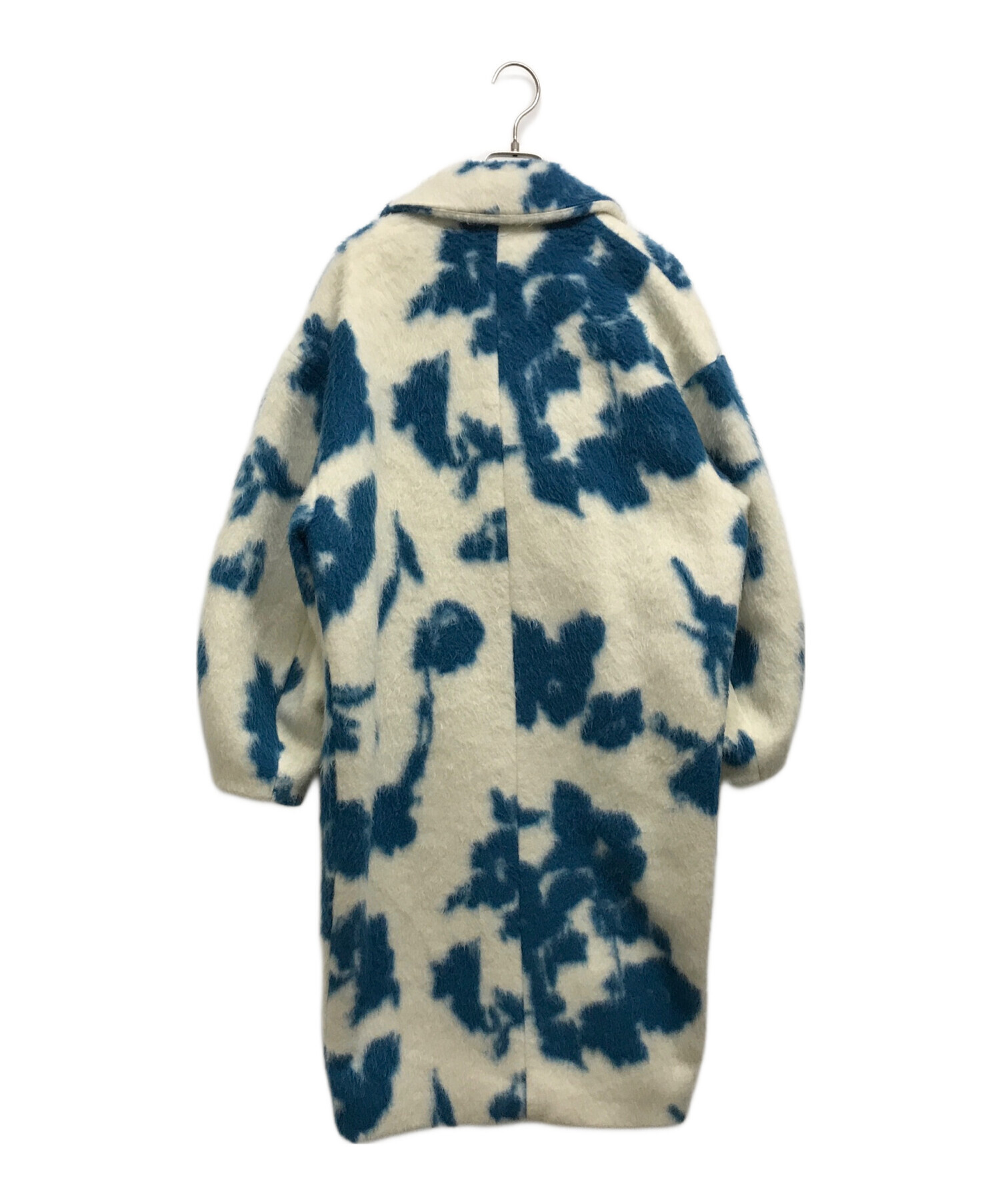 Ameri UND SHADOW FLOWER WOOL COAT