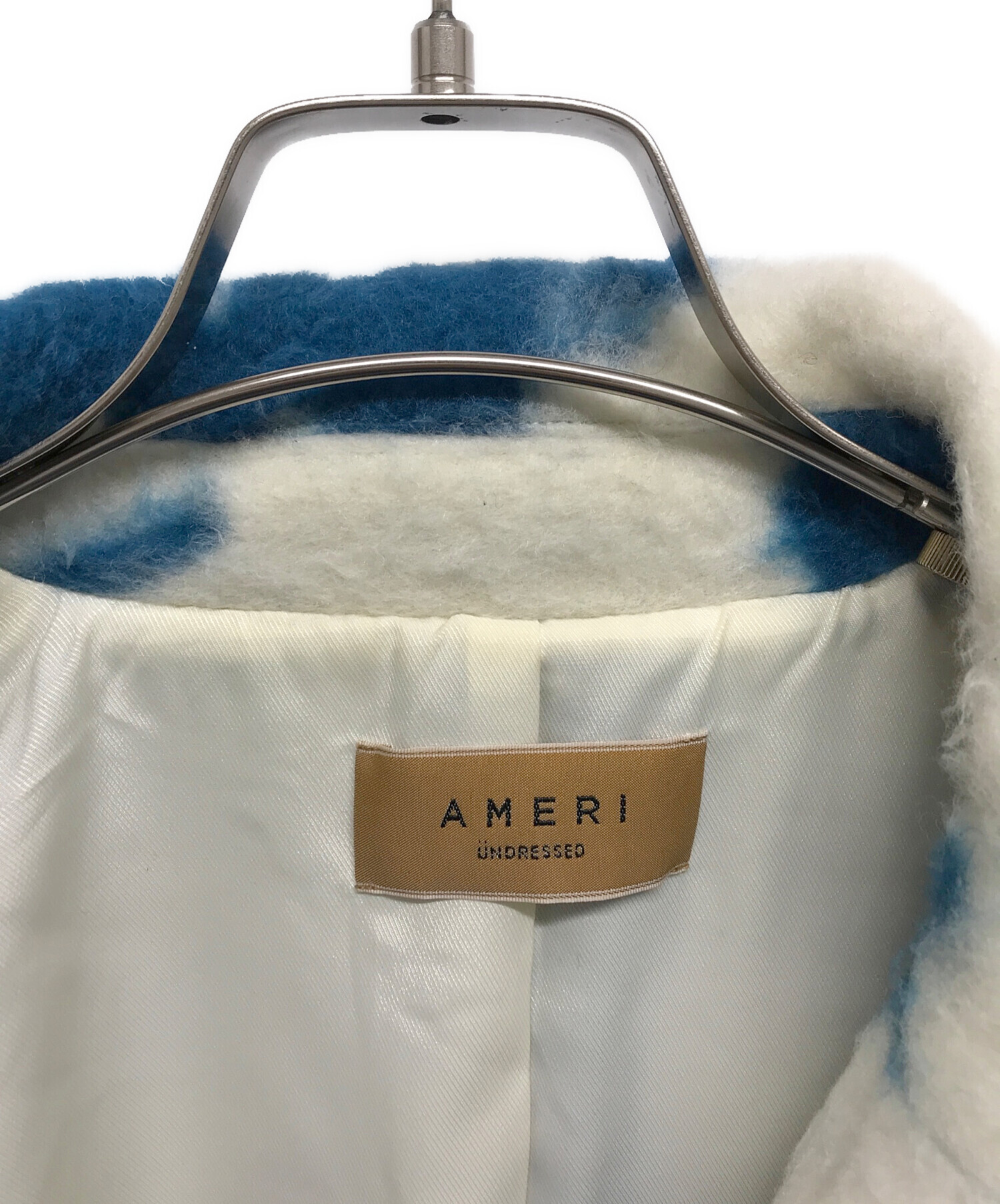 中古・古着通販】AMERI (アメリ) UND SHADOW FLOWER WOOL COAT 