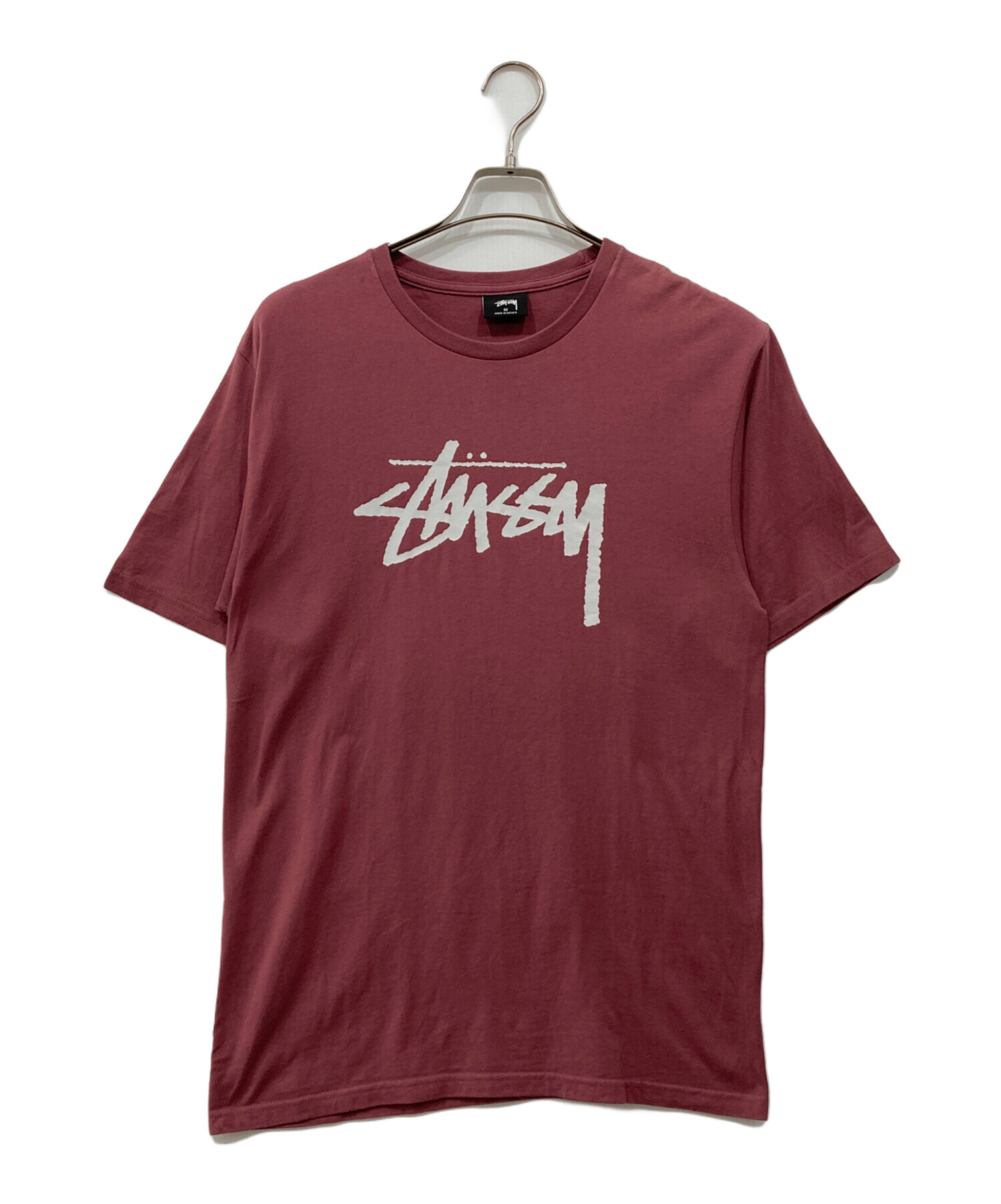 新品未使用✨　ステューシー　Tシャツ　Mサイズ 中古・古着通販】stussy (ステューシー) Tシャツ パープル サイズ:M