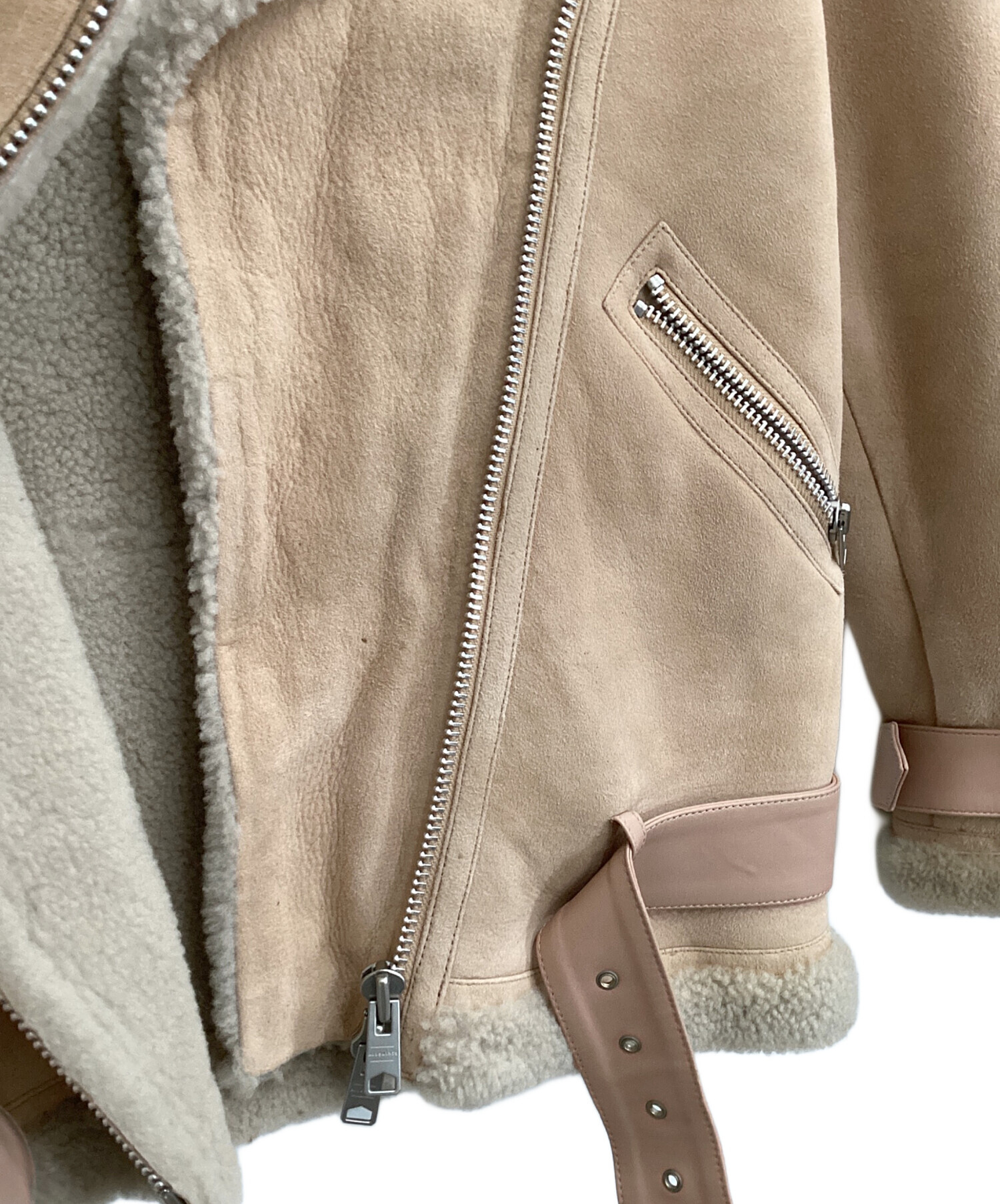 中古・古着通販】ALL SAINTS (オールセインツ) ムートンダブル