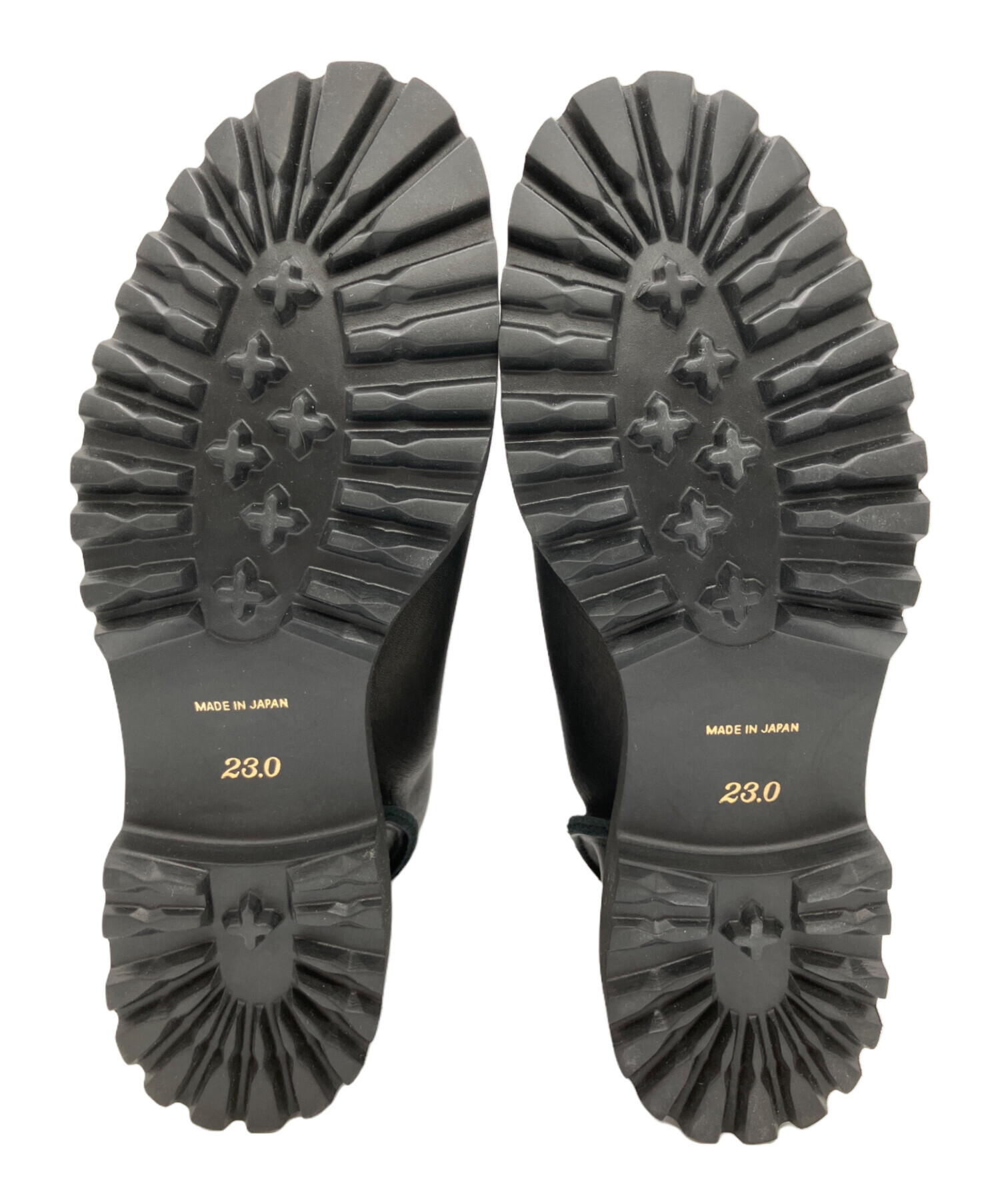 中古・古着通販】JURGEN LEHL (ヨーガンレール) レザーブーツ ブラック