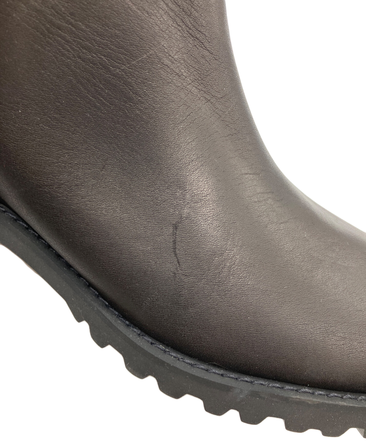 中古・古着通販】JURGEN LEHL (ヨーガンレール) レザーブーツ ブラック