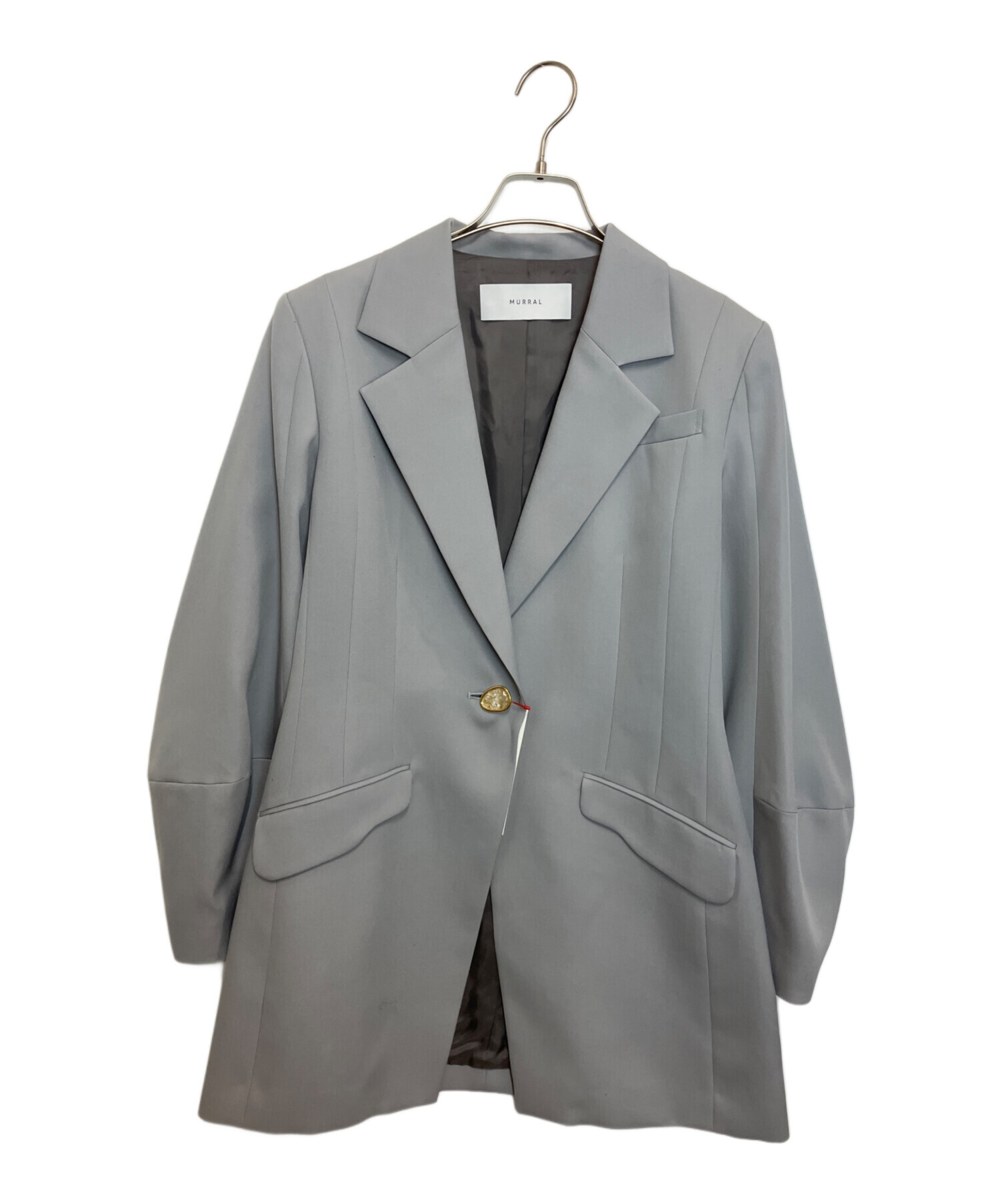 中古・古着通販】MURRAL (ミューラル) Melt jacket グレー