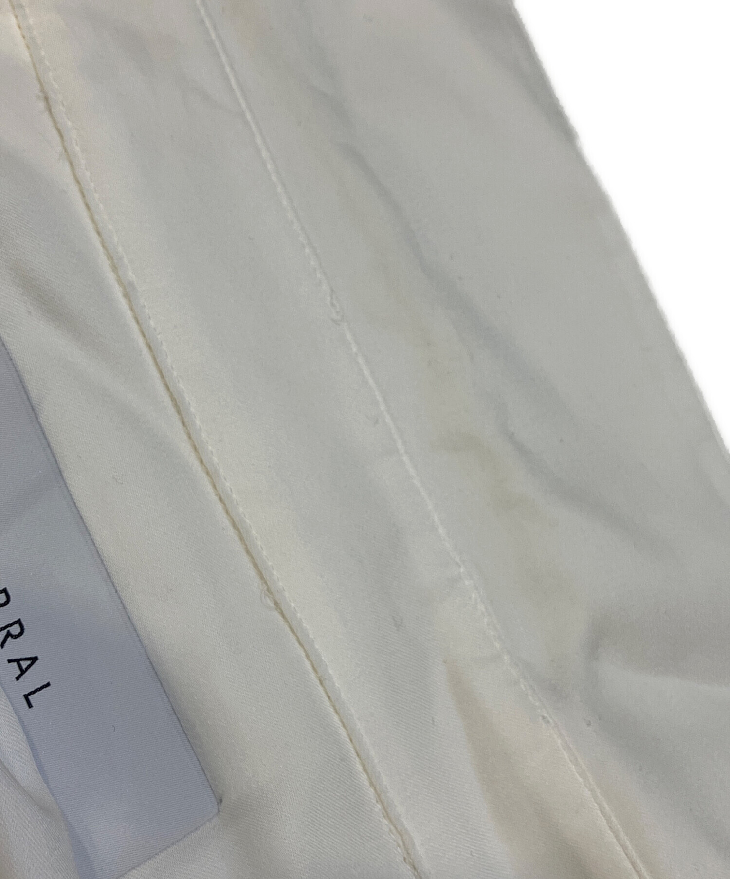 中古・古着通販】MURRAL (ミューラル) Framed embroidery wrap shirt