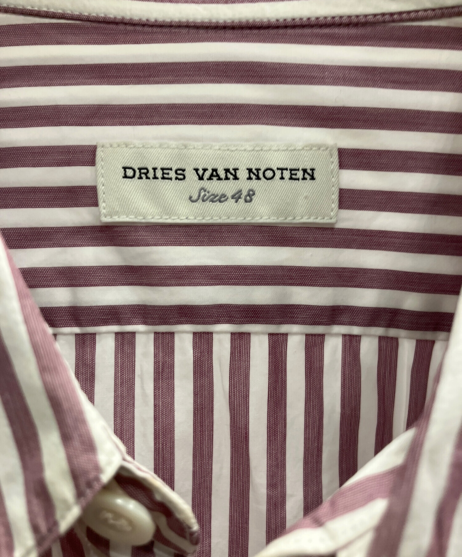 中古・古着通販】DRIES VAN NOTEN (ドリスヴァンノッテン) ストライプ
