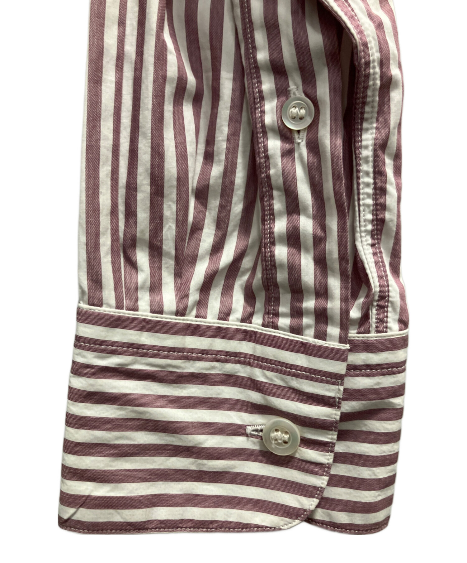 DRIES VAN NOTEN ストライプ 長袖シャツ メンズ 古着 中古・古着通販】DRIES VAN NOTEN (ドリスヴァンノッテン) ストライプ