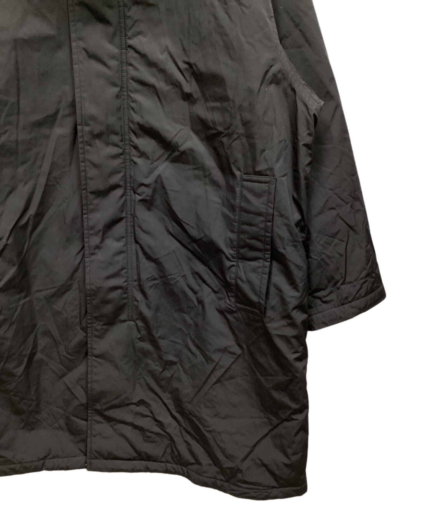 中古・古着通販】UNIQLO:C (ユニクロ:シー) フーデッドコート ブラック