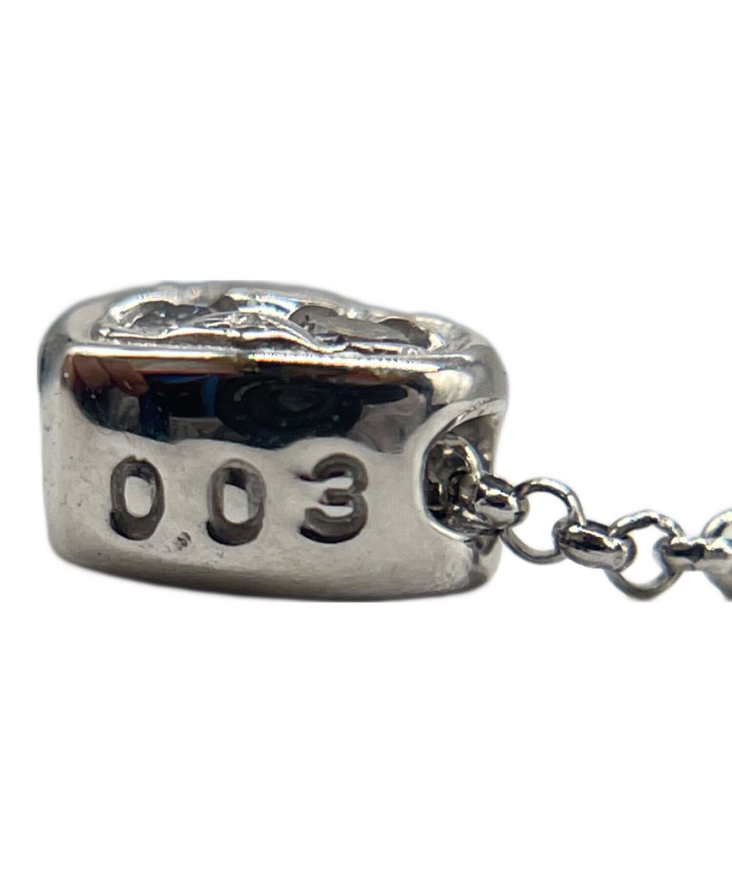 中古・古着通販】TASAKI (タサキ) K18WG ハートモチーフ ネックレス
