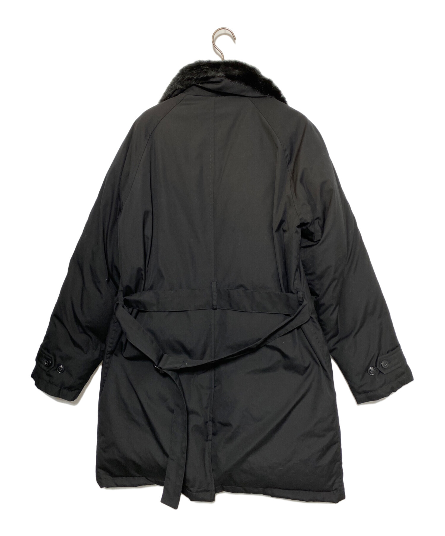 中古・古着通販】SUPREME (シュプリーム) Down Trench Coat ブラック  