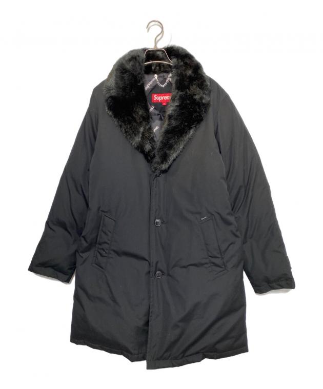 中古・古着通販】SUPREME (シュプリーム) Down Trench Coat ブラック  