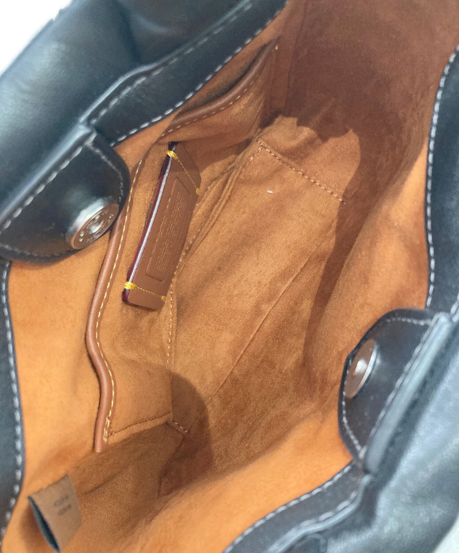 中古・古着通販】COACH (コーチ) ミニ ピロー トート ブラック