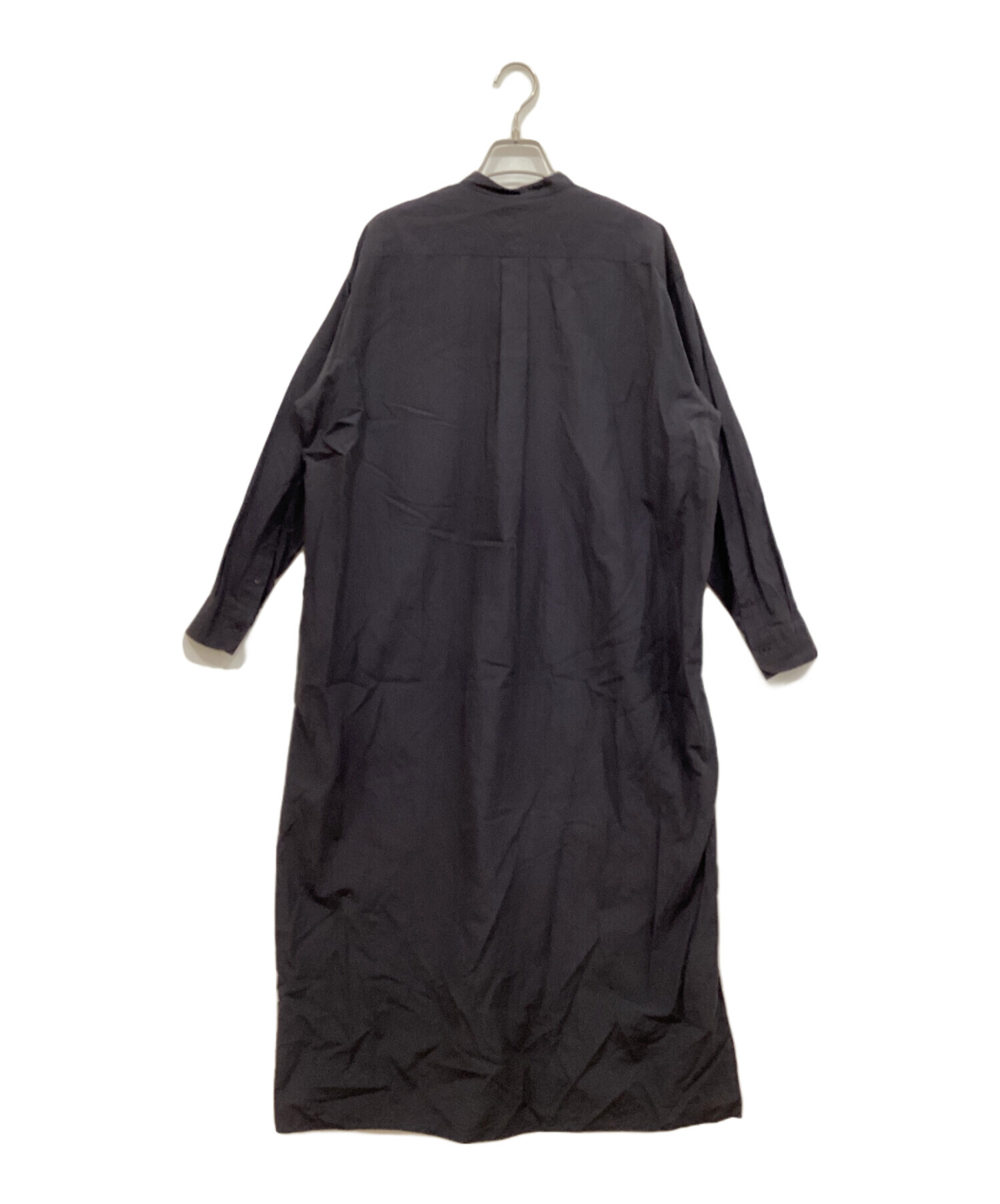 中古・古着通販】COMOLI (コモリ) バンドカラーシャツワンピース