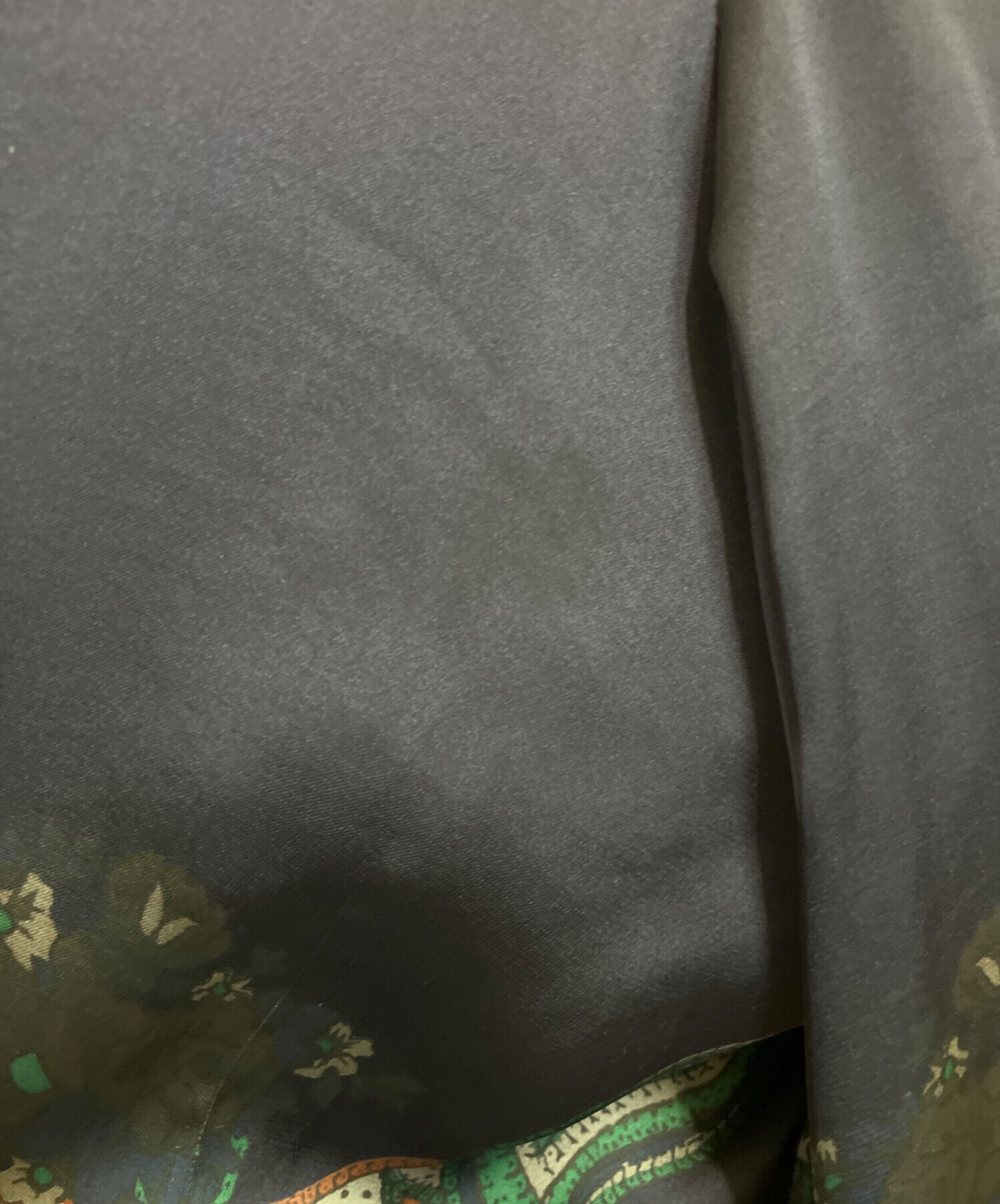 中古・古着通販】sacai (サカイ) バンダナプリントパンツ ネイビー