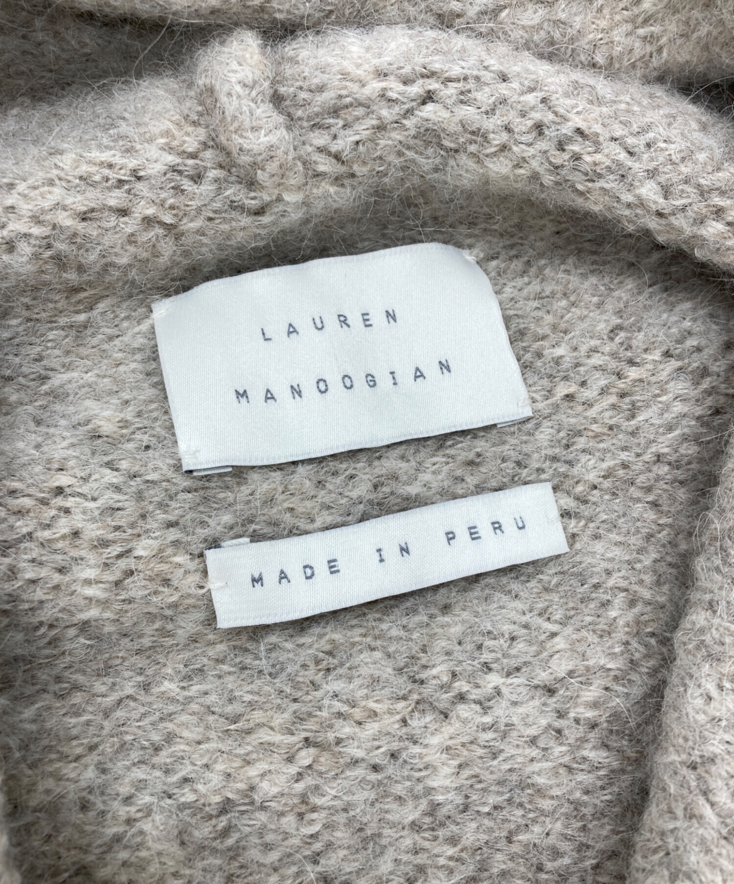 中古・古着通販】Lauren Manoogian (ローレン マヌージアン) CAPOTE 